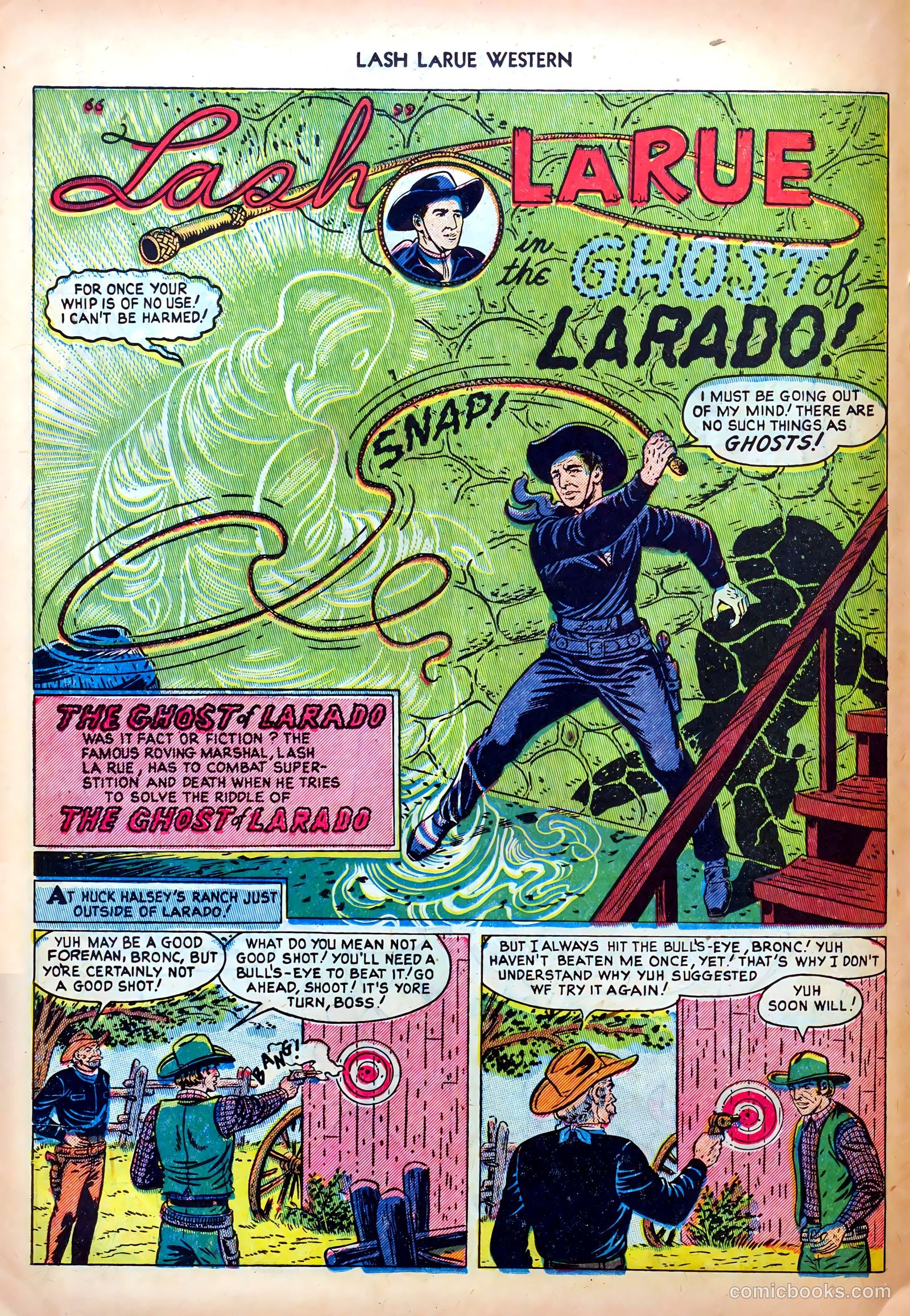 Lash LaRue Western #31 — page 18 of 36