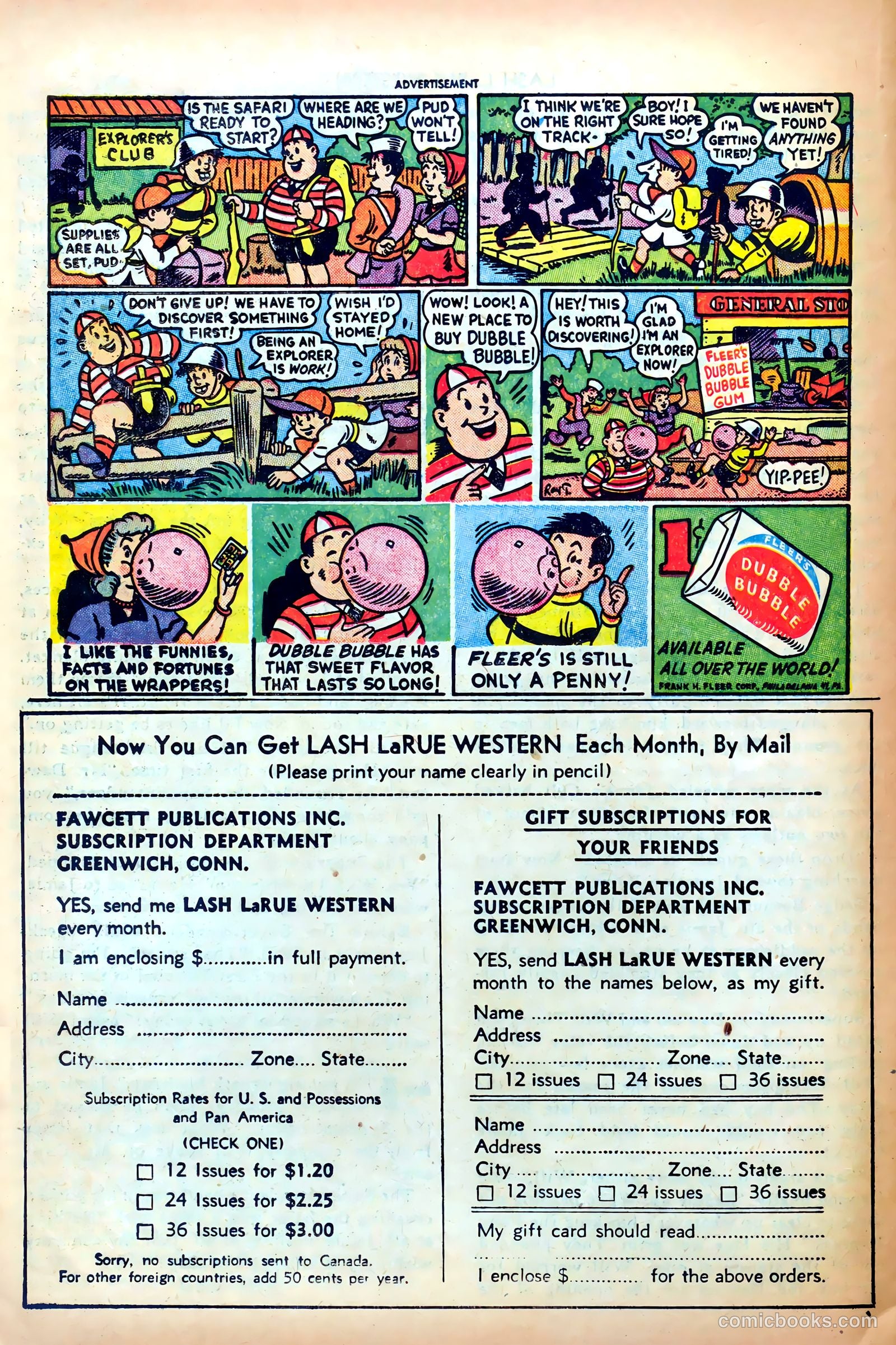 Lash LaRue Western #31 — page 26 of 36