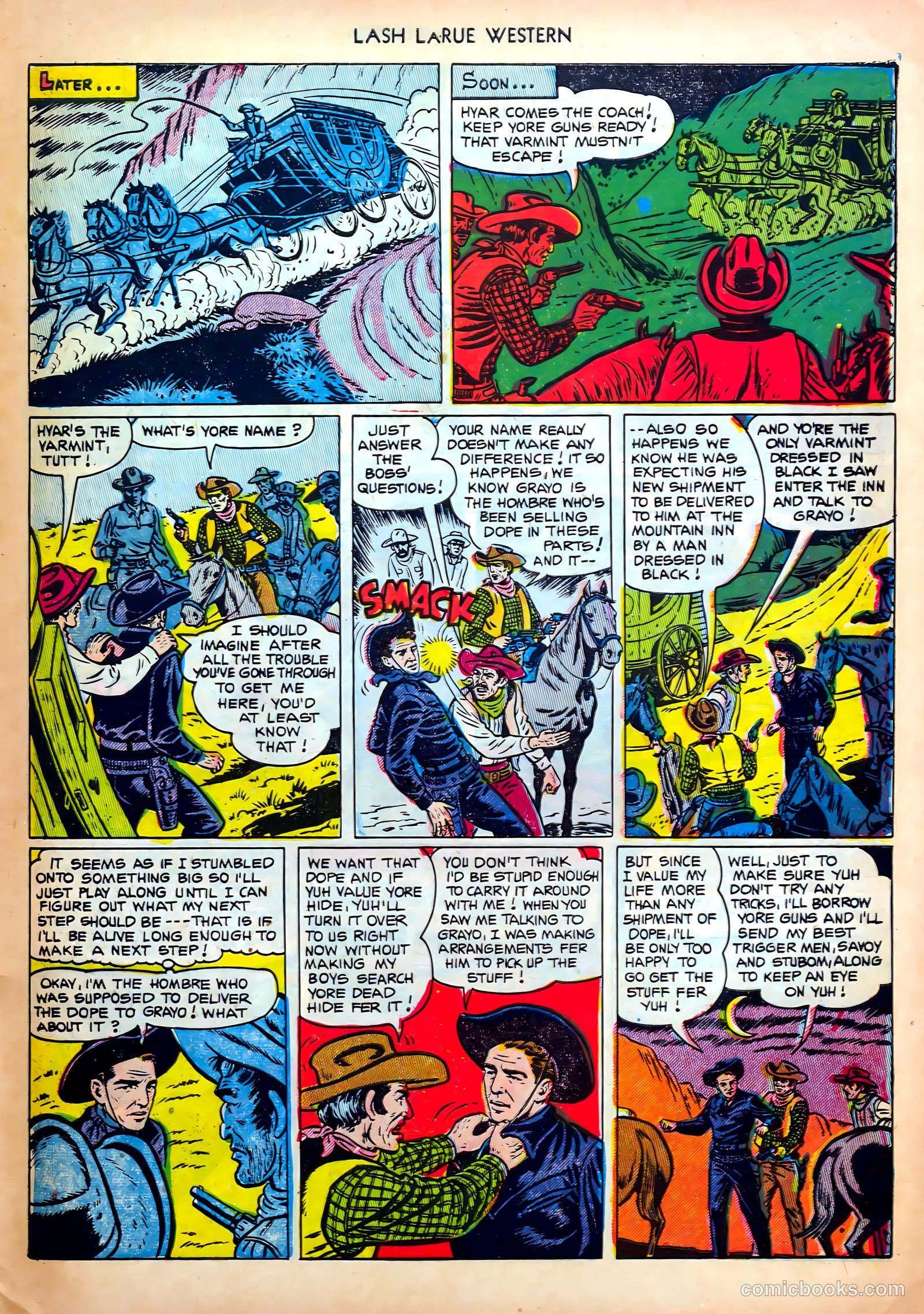 Lash LaRue Western #31 — page 29 of 36