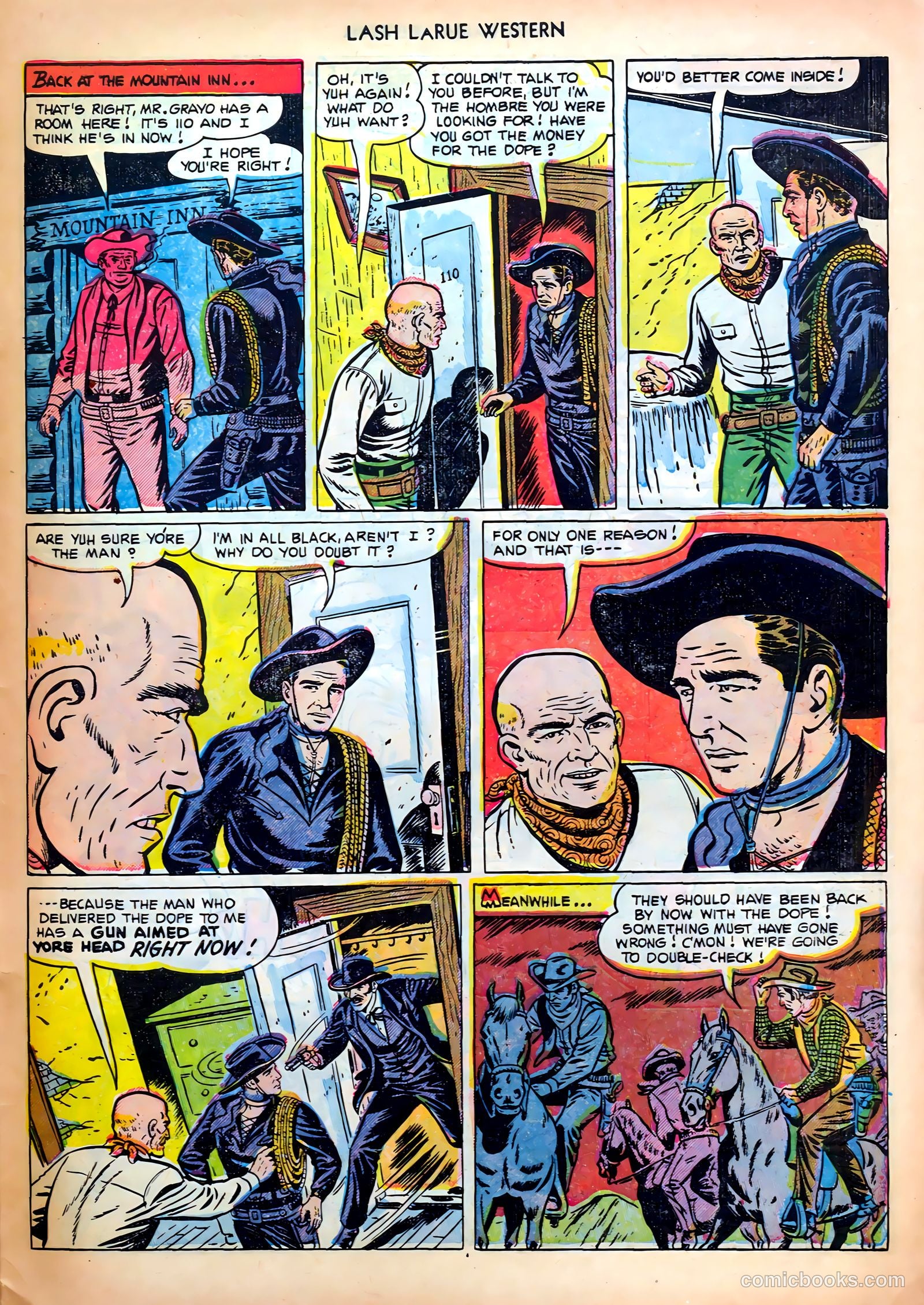 Lash LaRue Western #31 — page 31 of 36