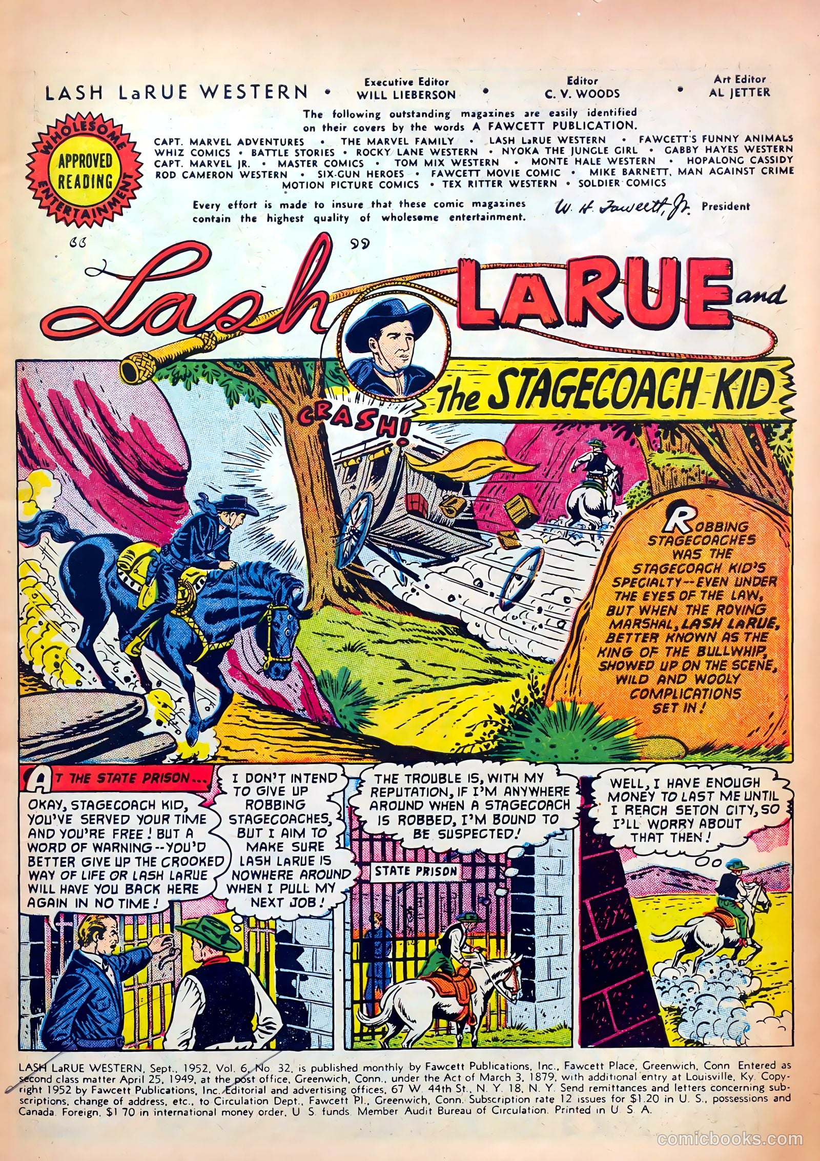 Lash LaRue Western #32 — page 3 of 36