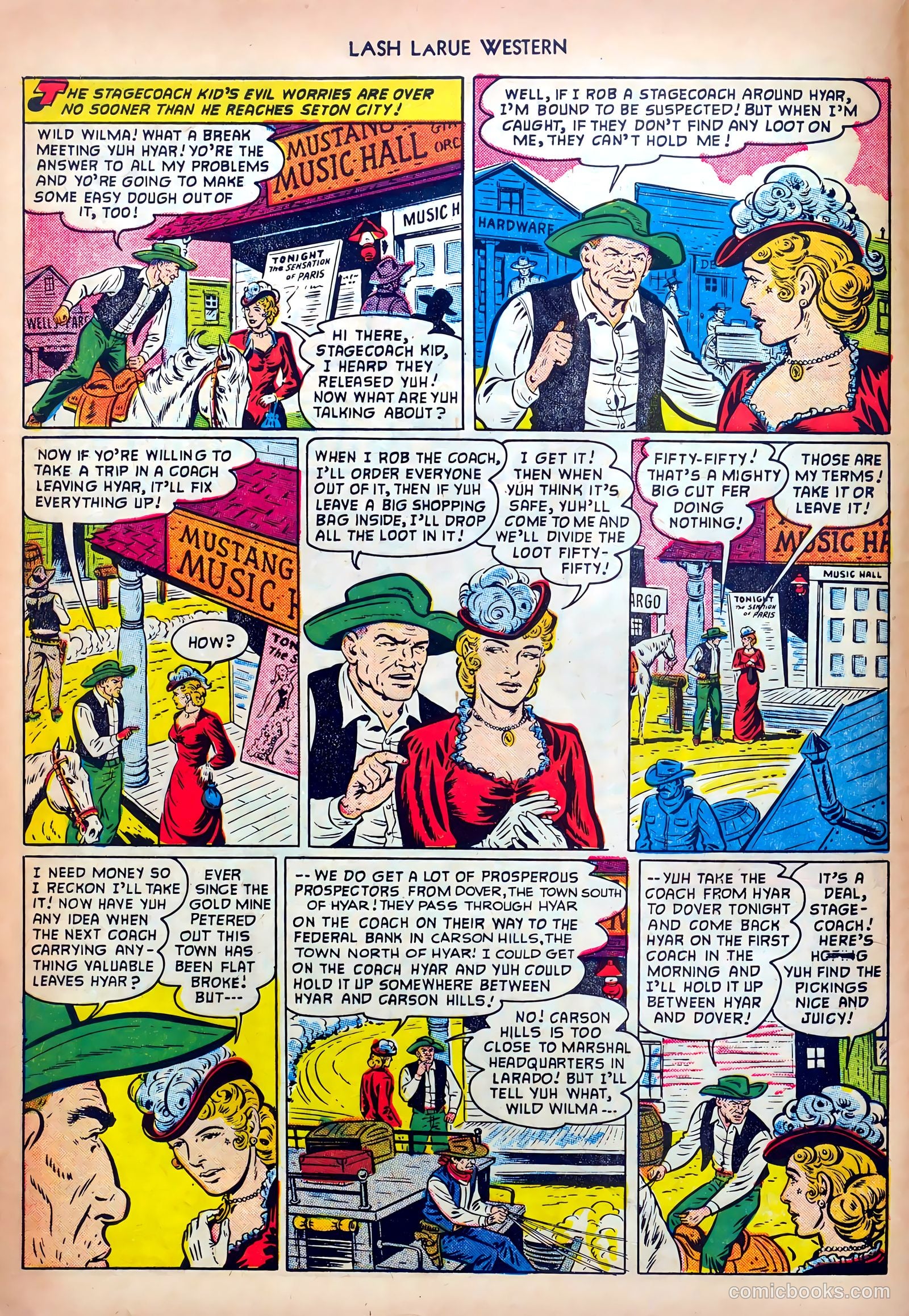 Lash LaRue Western #32 — page 4 of 36