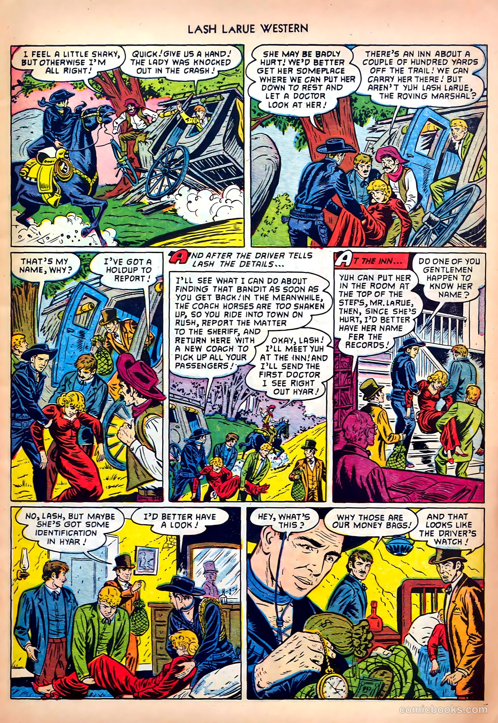 Lash LaRue Western #32 — page 7 of 36