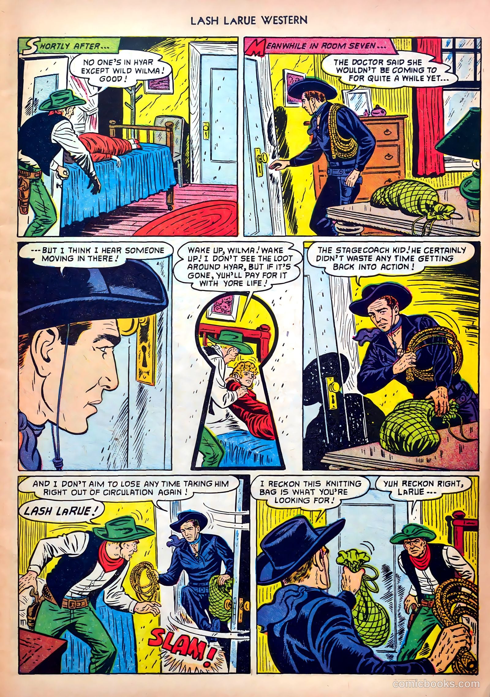 Lash LaRue Western #32 — page 9 of 36