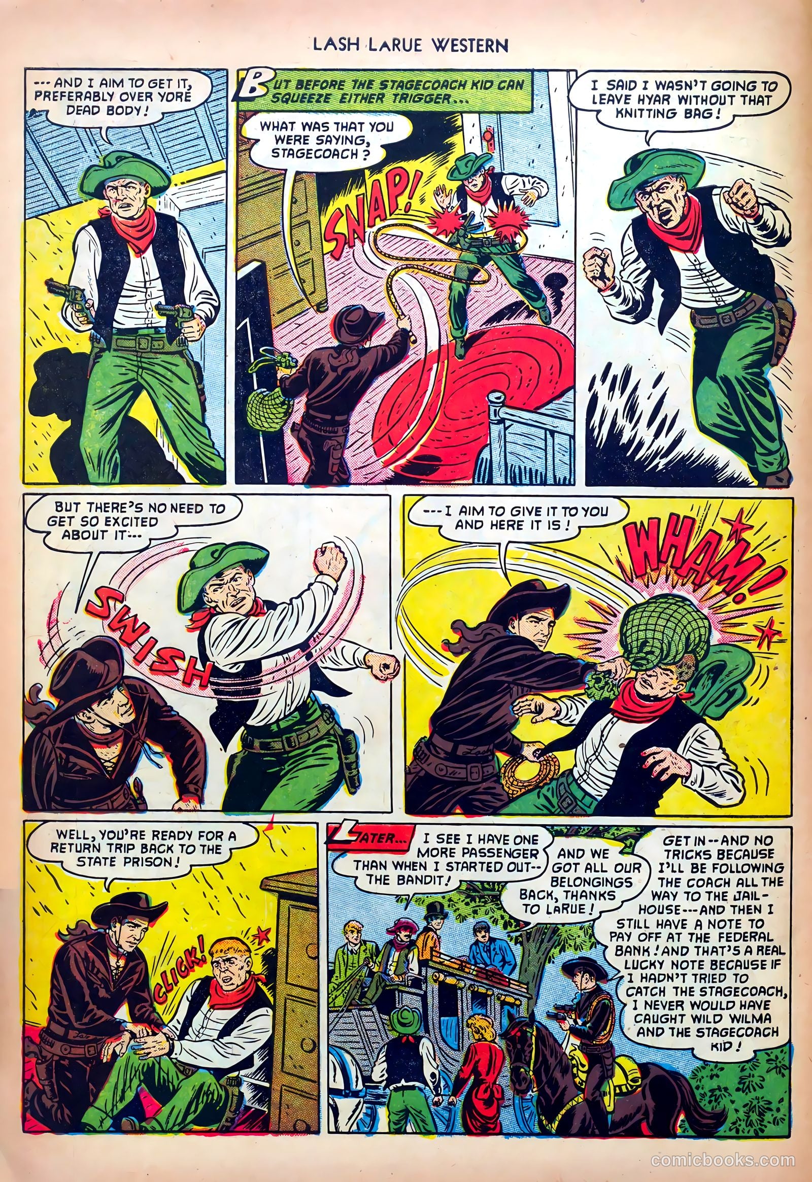 Lash LaRue Western #32 — page 10 of 36