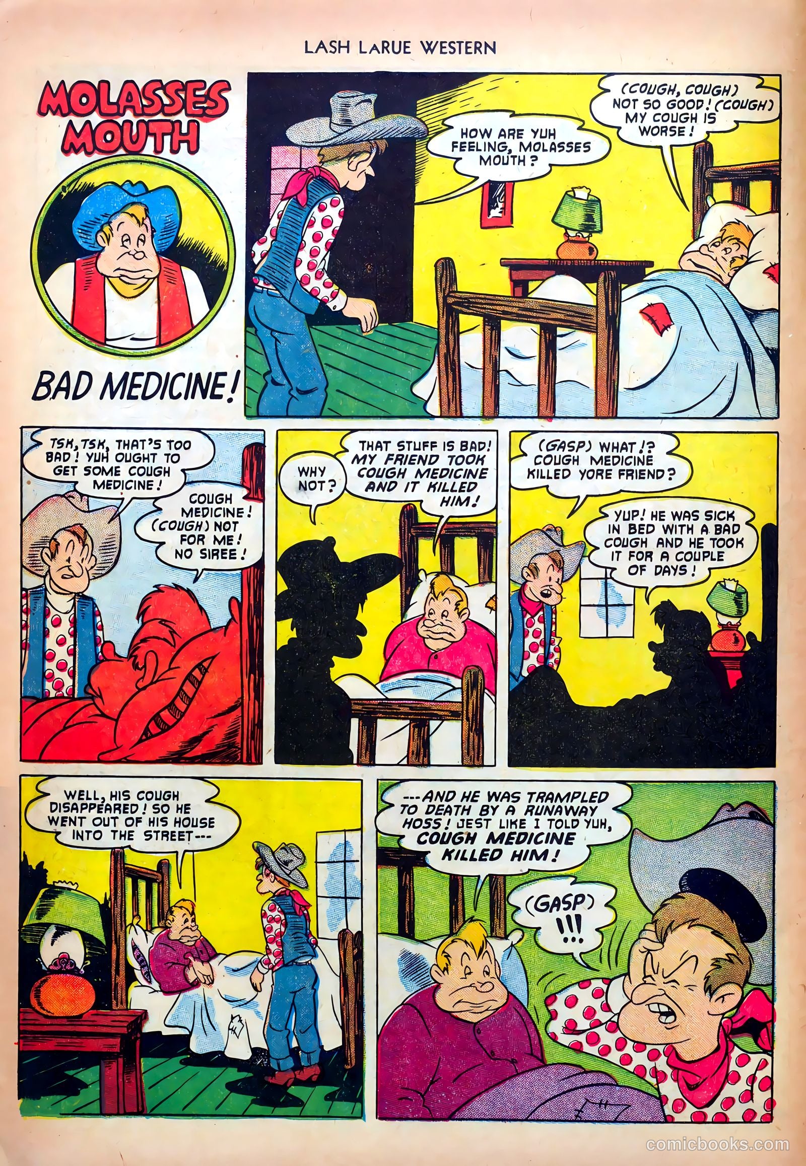 Lash LaRue Western #32 — page 12 of 36