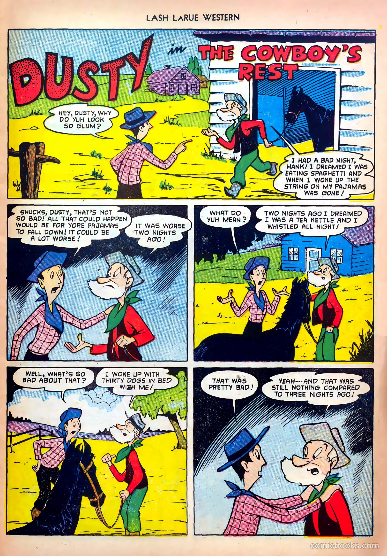 Lash LaRue Western #32 — page 13 of 36