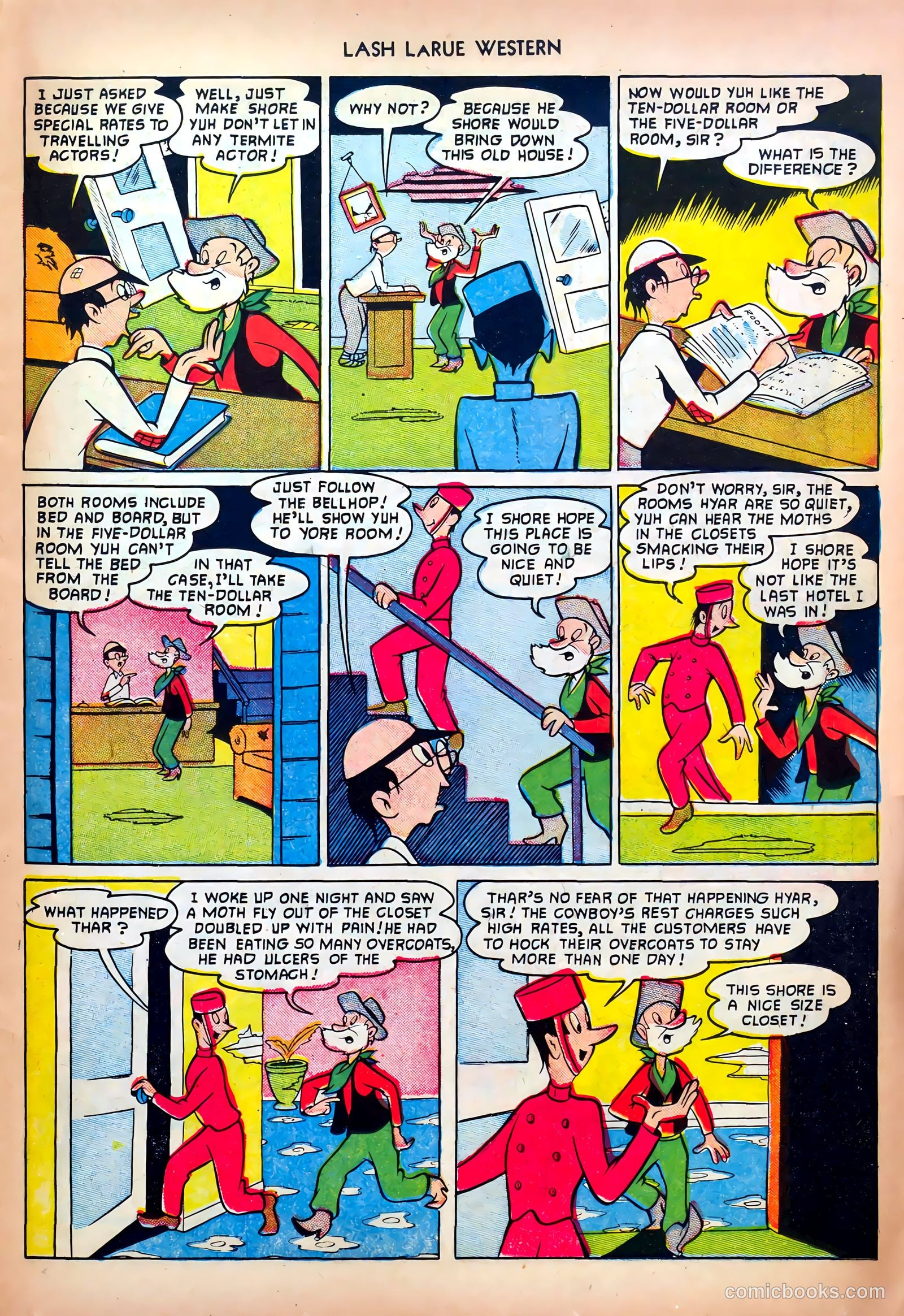 Lash LaRue Western #32 — page 15 of 36