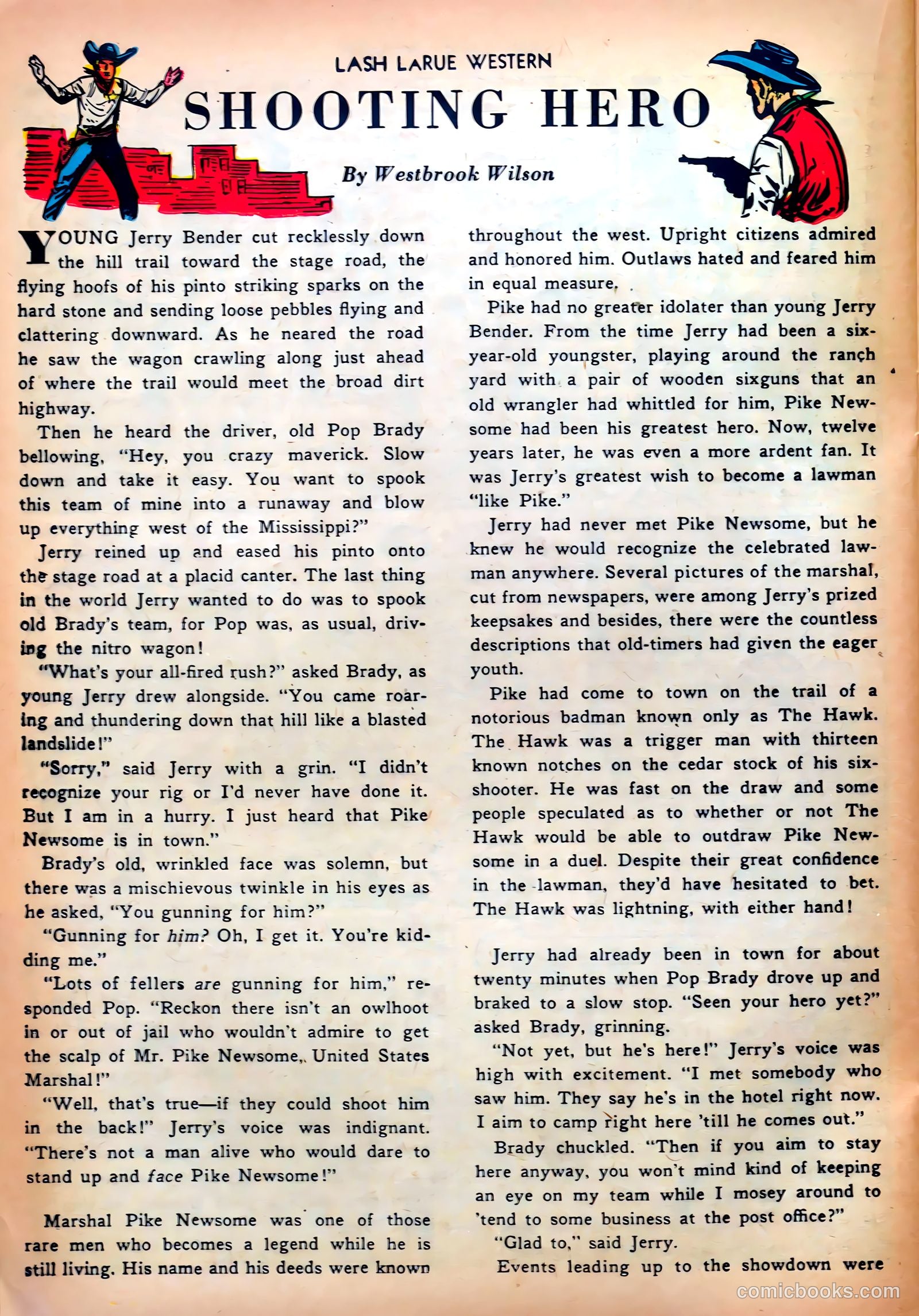 Lash LaRue Western #32 — page 24 of 36