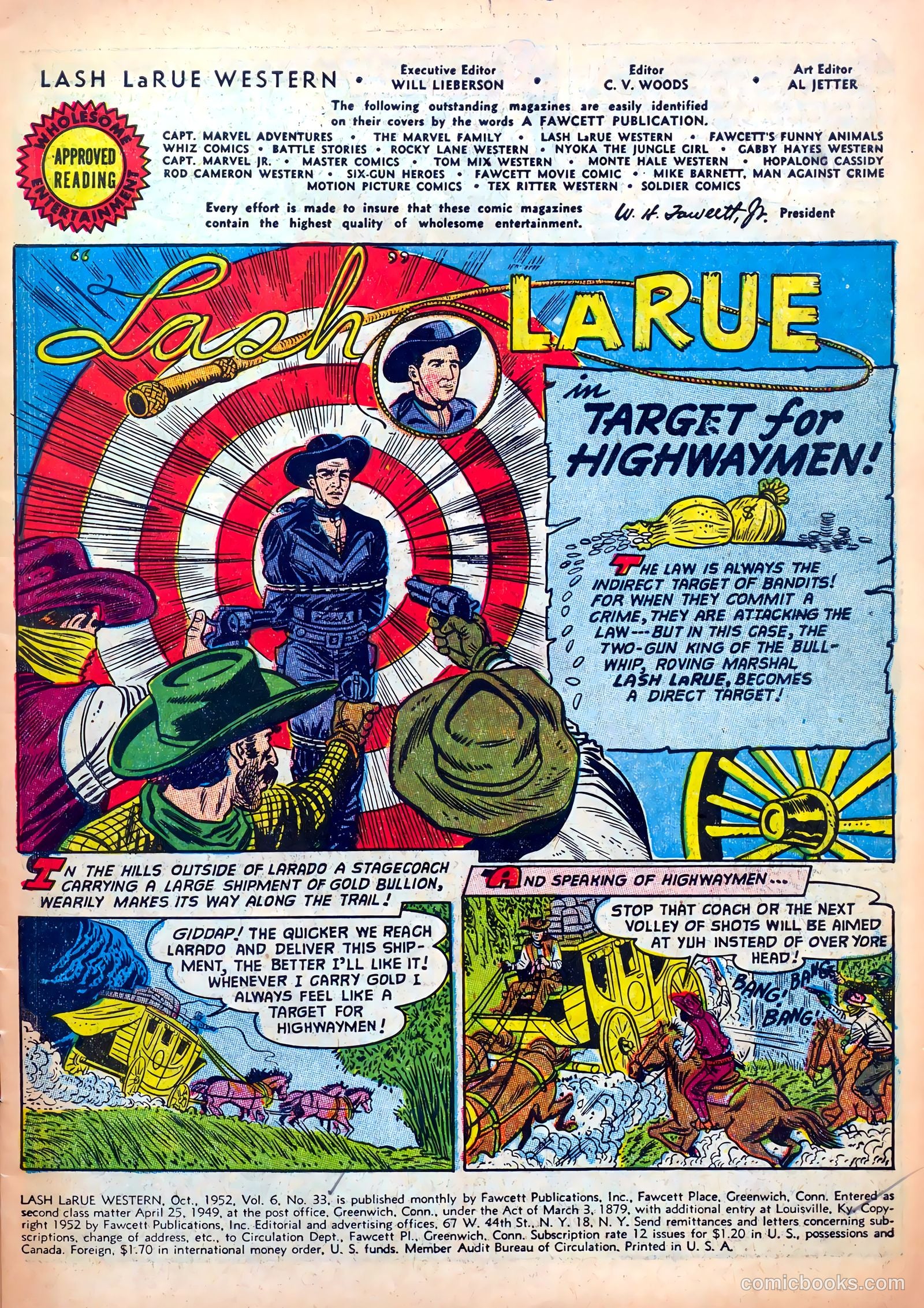 Lash LaRue Western #33 — page 3 of 36
