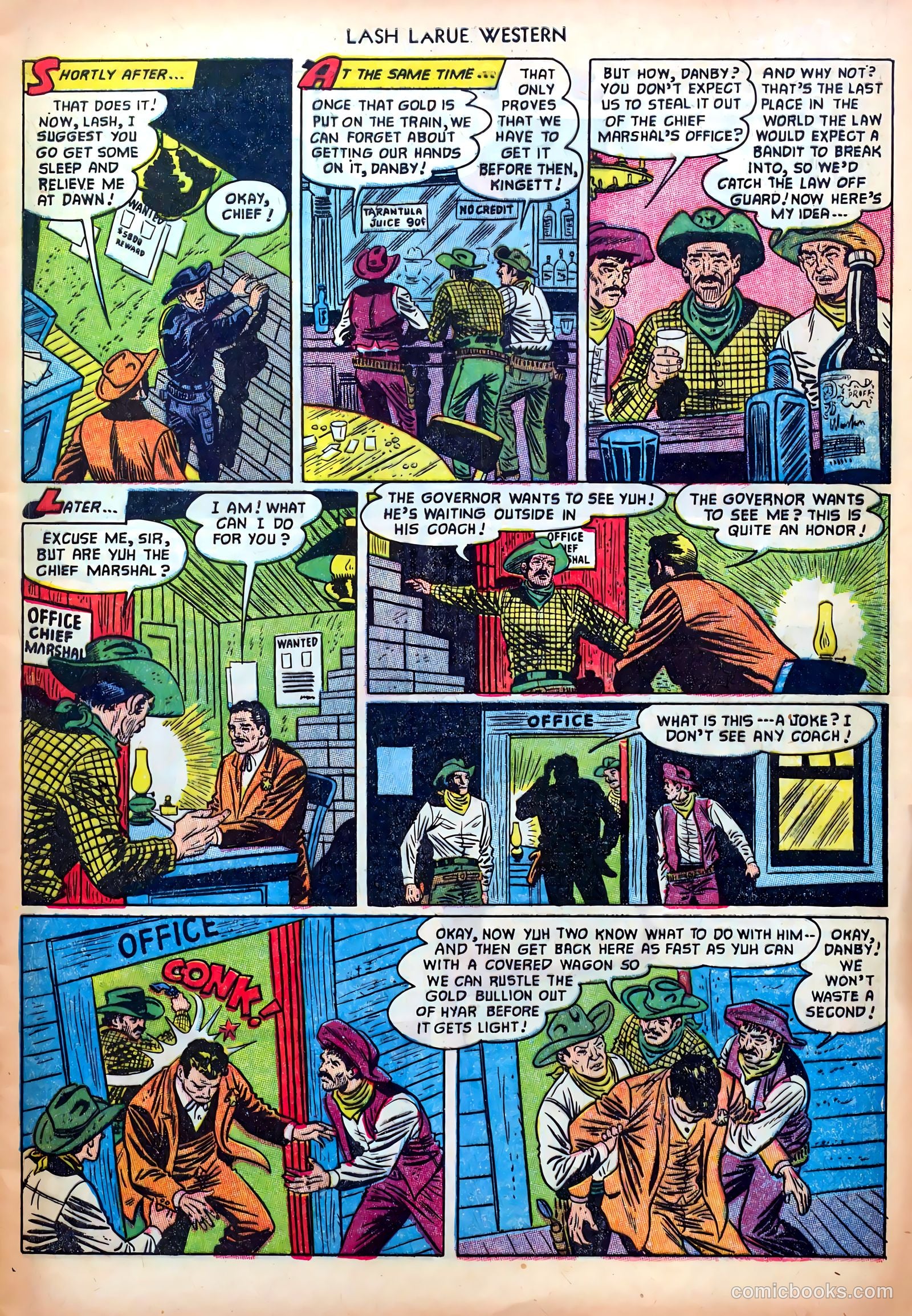 Lash LaRue Western #33 — page 5 of 36