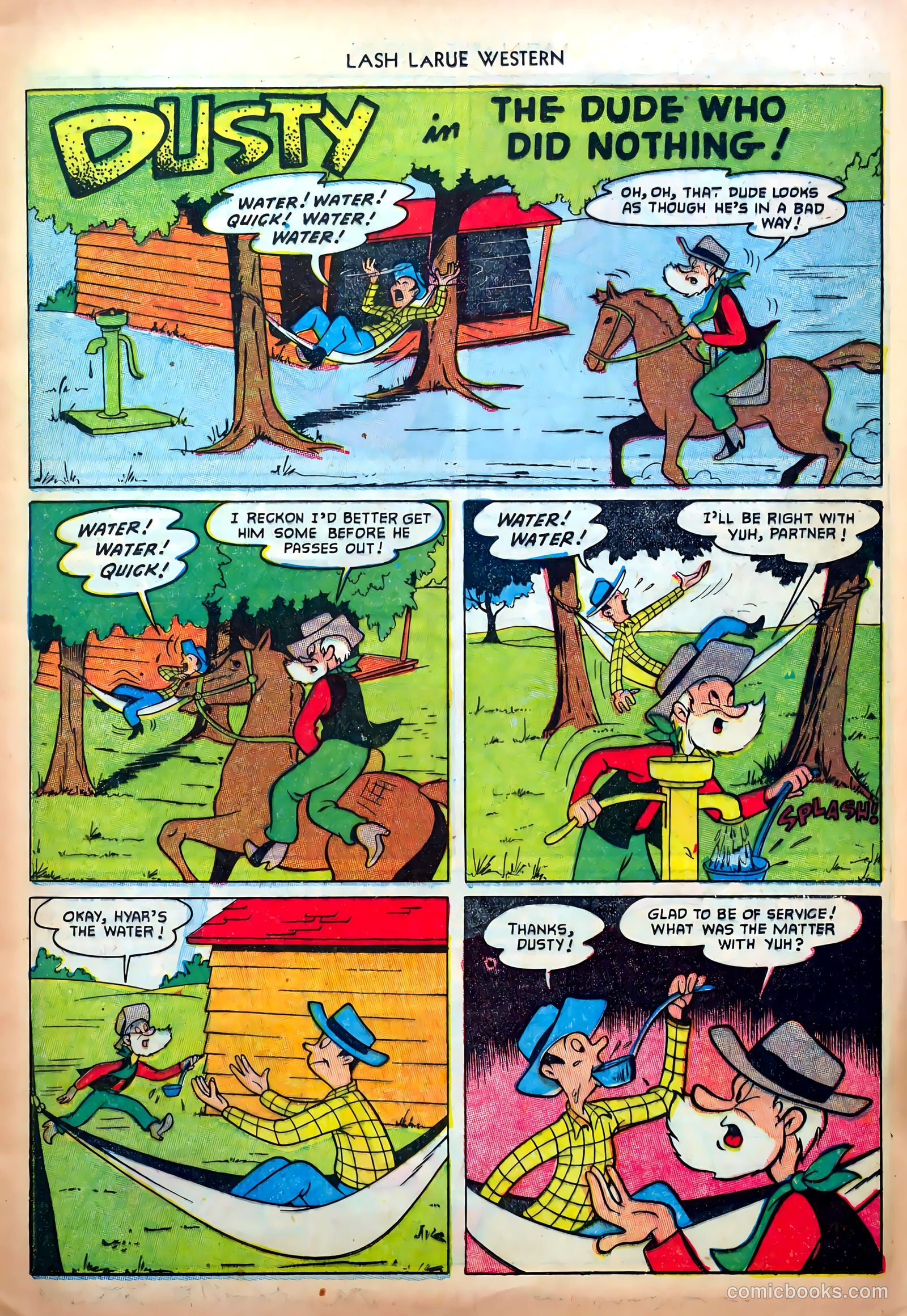 Lash LaRue Western #33 — page 13 of 36