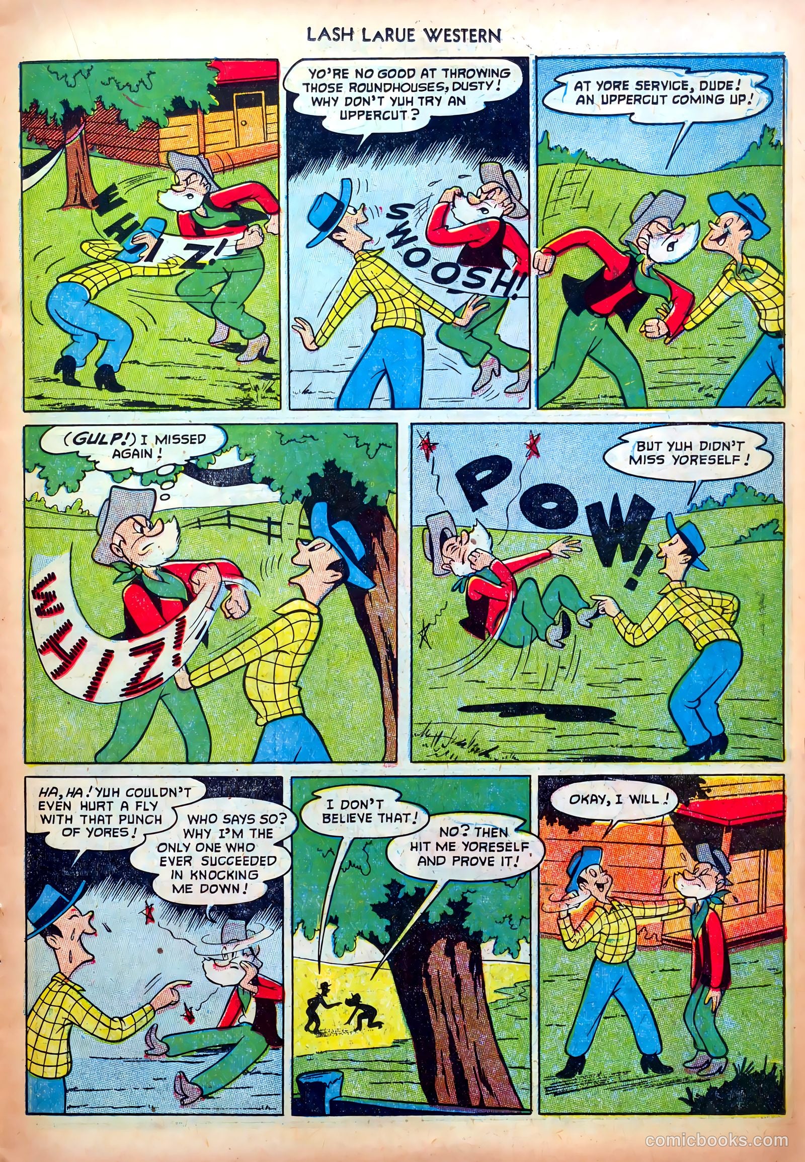 Lash LaRue Western #33 — page 15 of 36