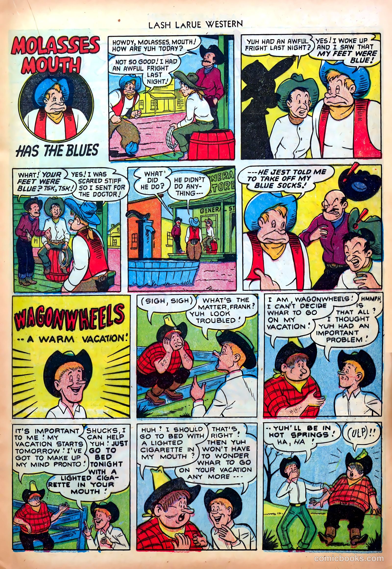 Lash LaRue Western #33 — page 17 of 36