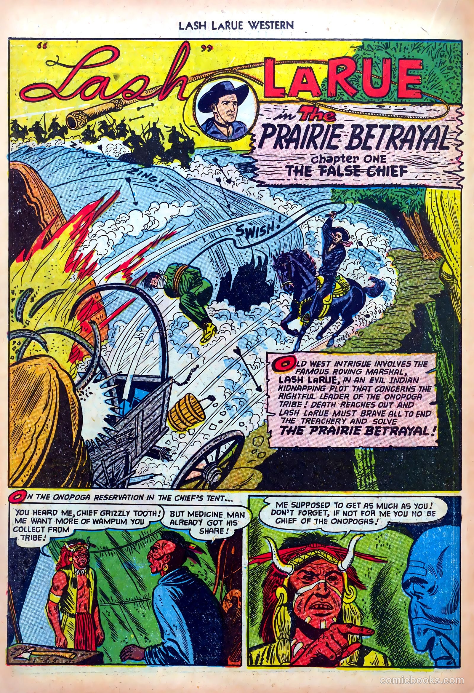 Lash LaRue Western #33 — page 18 of 36