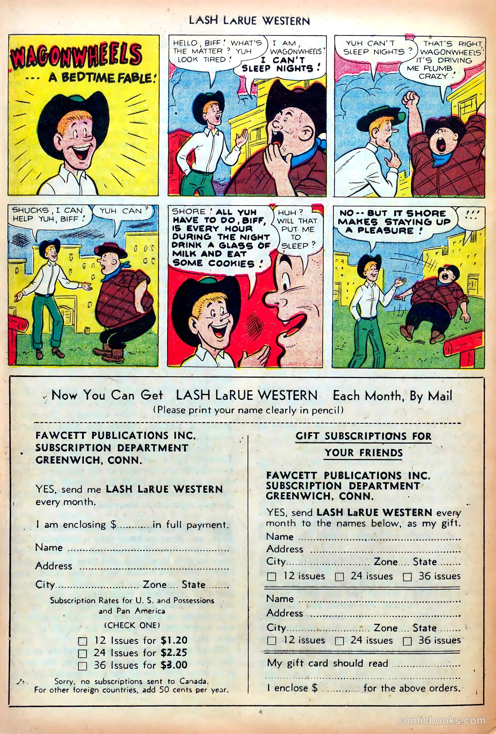 Lash LaRue Western #33 — page 28 of 36