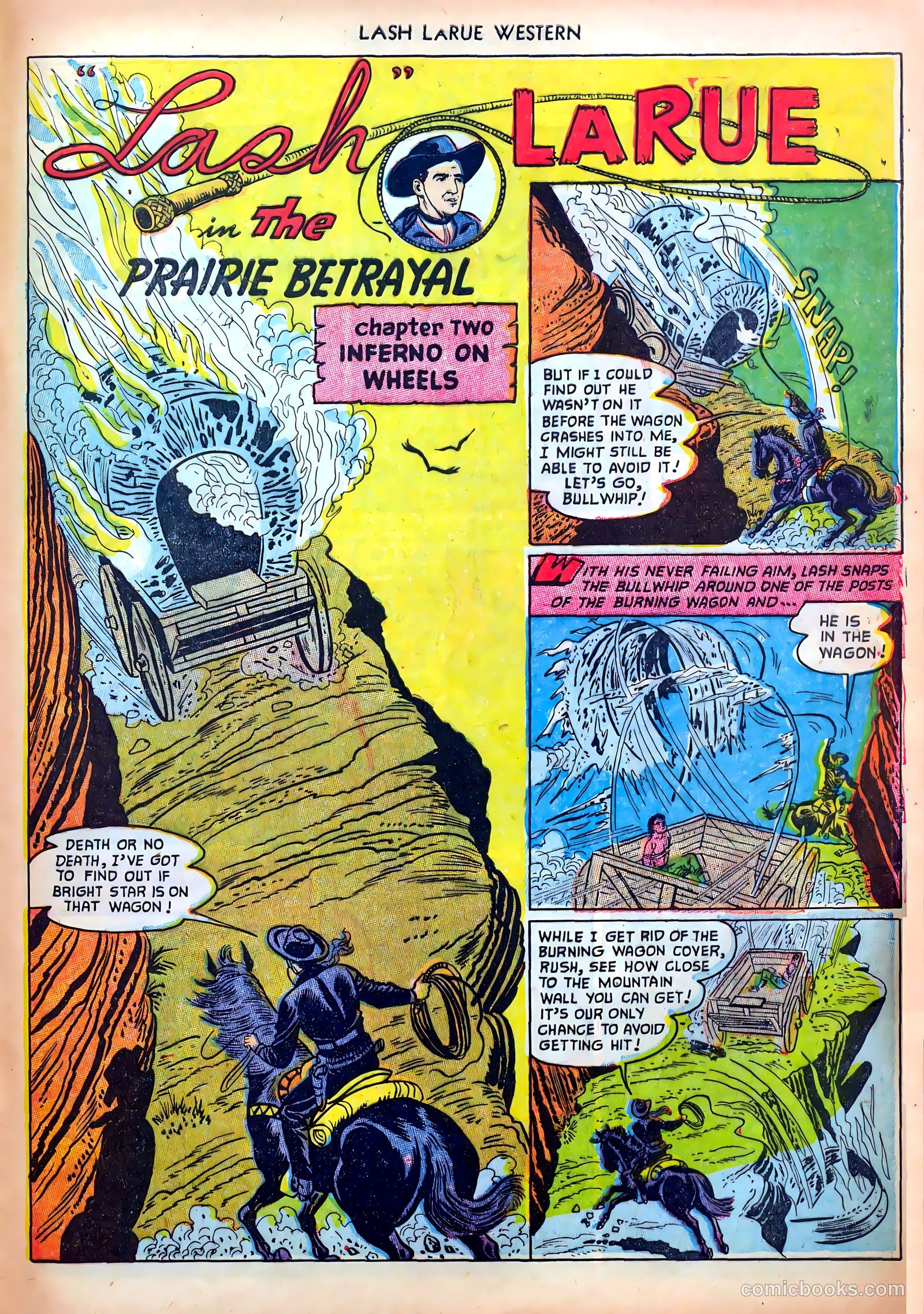 Lash LaRue Western #33 — page 29 of 36