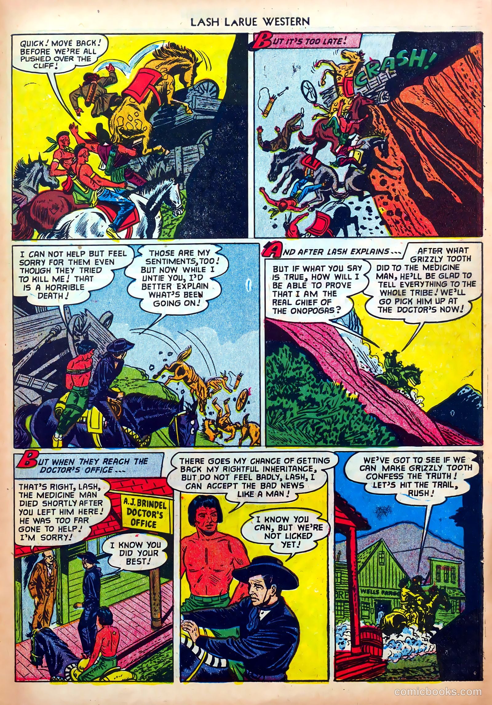 Lash LaRue Western #33 — page 31 of 36