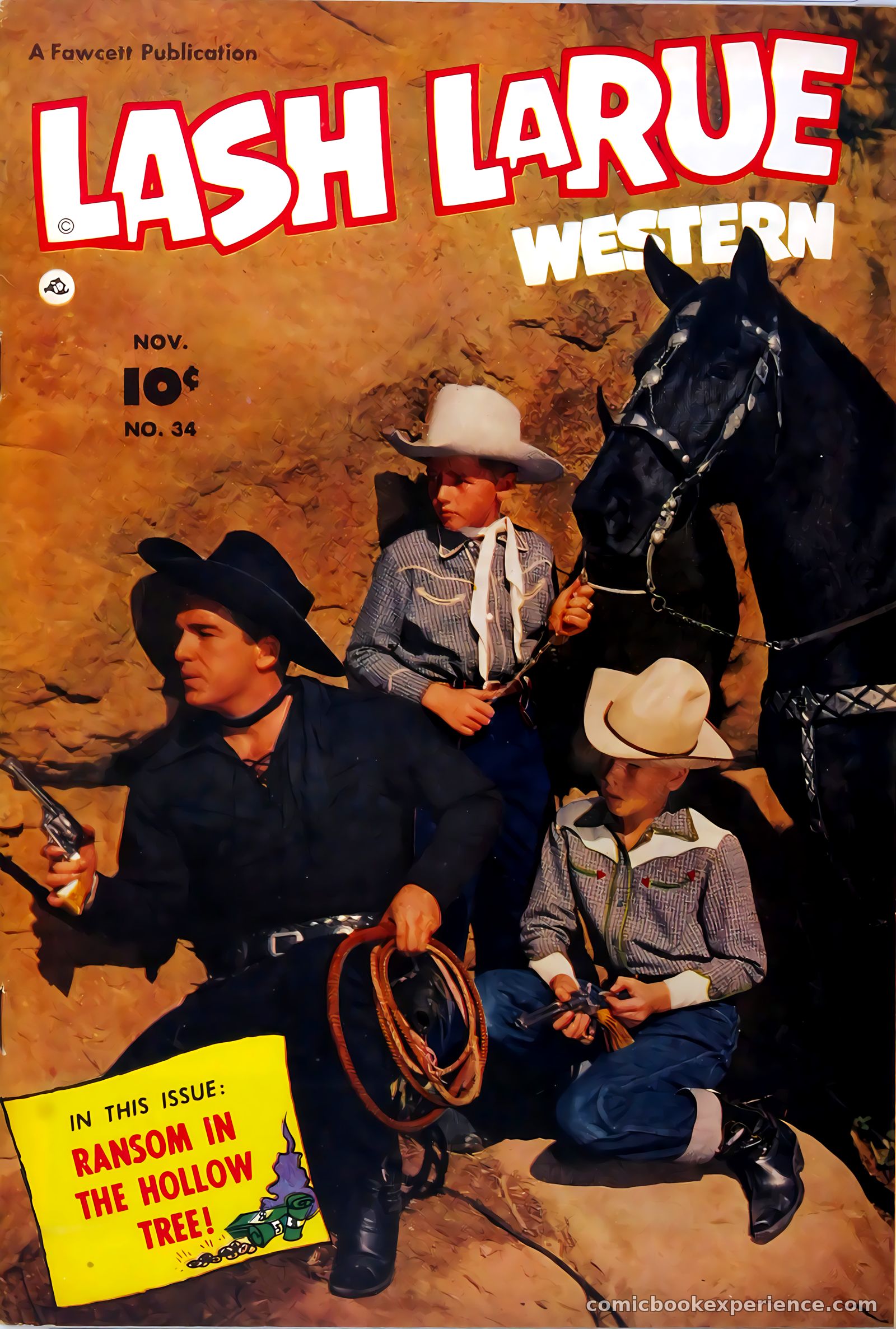 Lash LaRue Western #34 — page 1 of 36