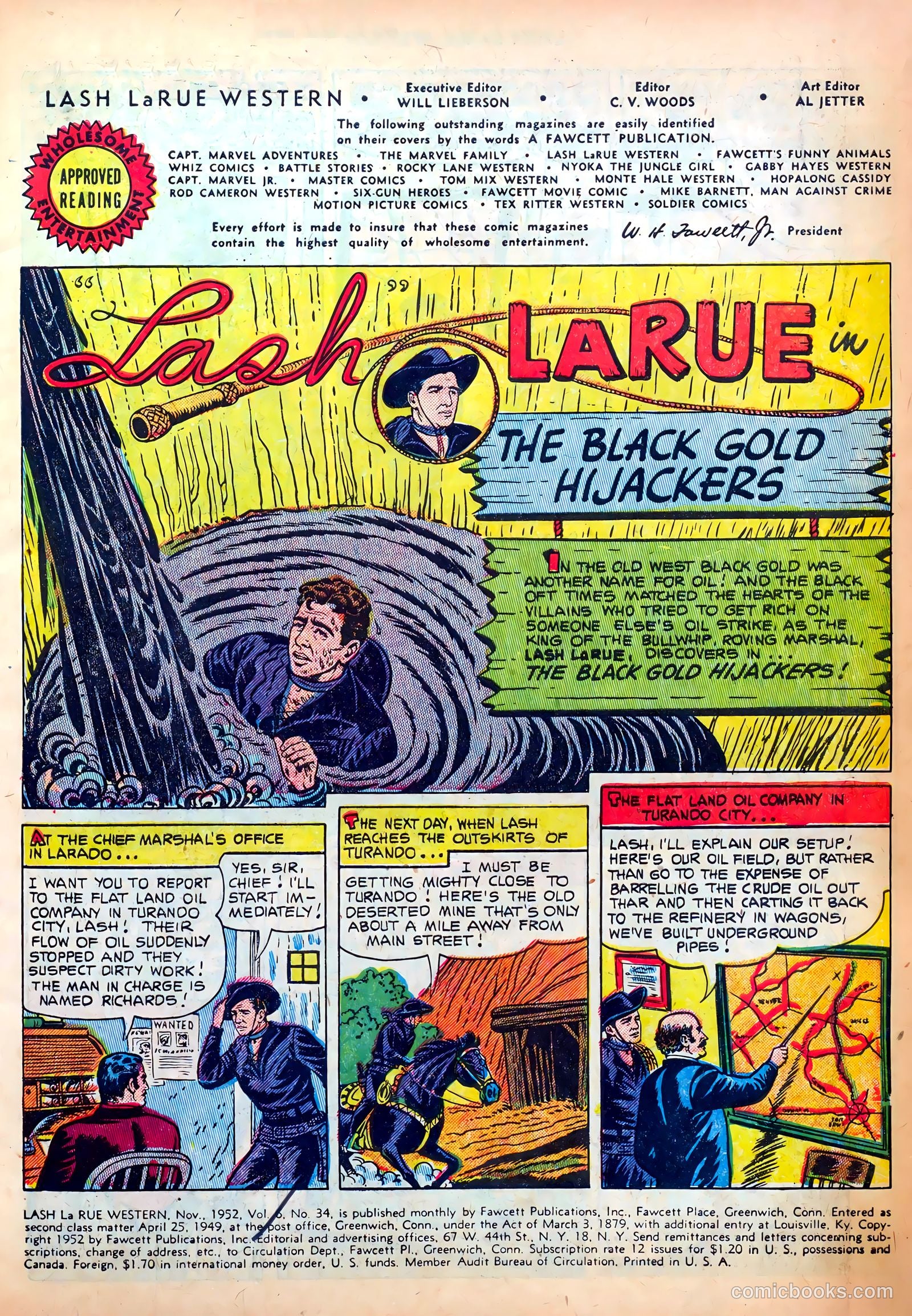Lash LaRue Western #34 — page 3 of 36