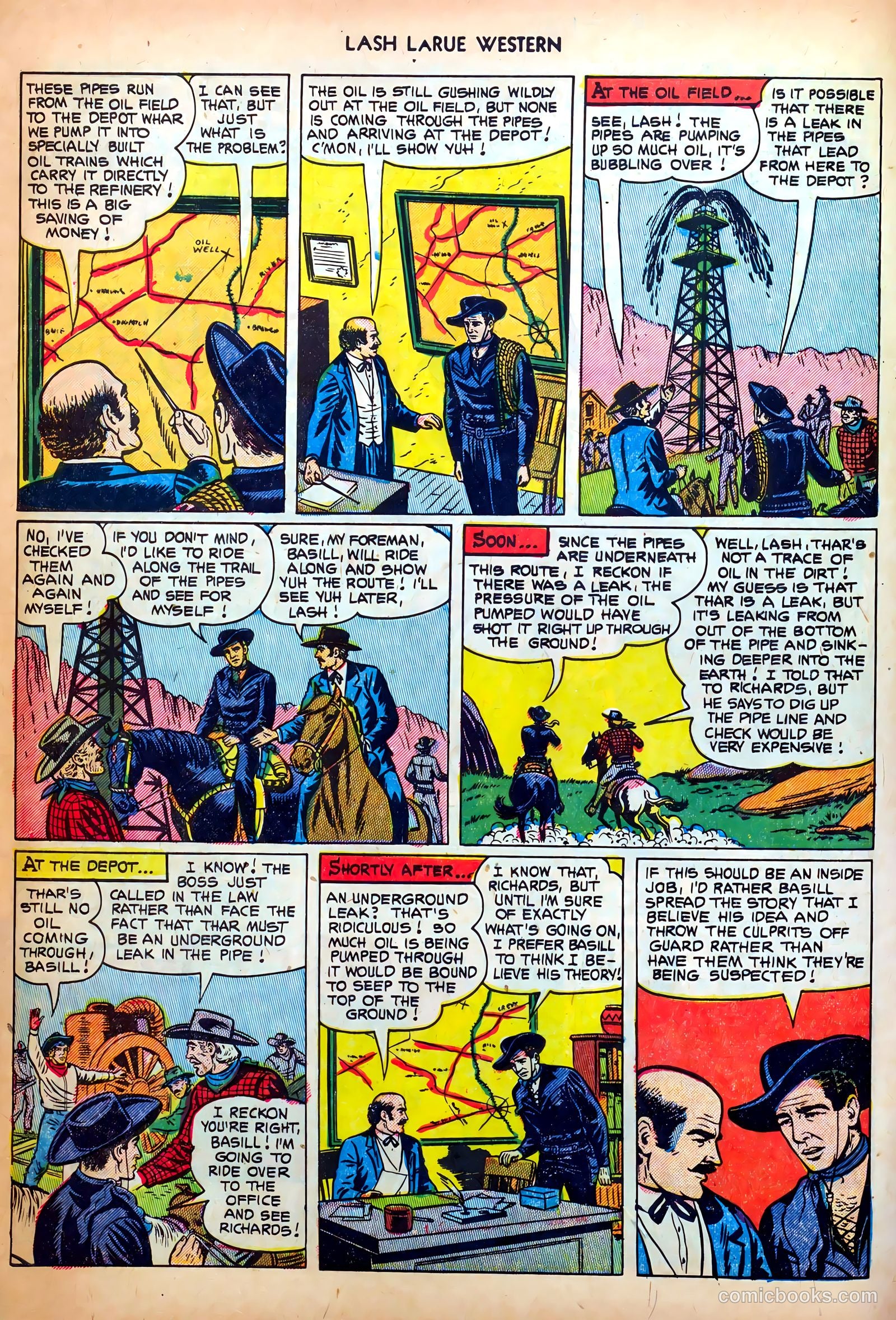 Lash LaRue Western #34 — page 4 of 36