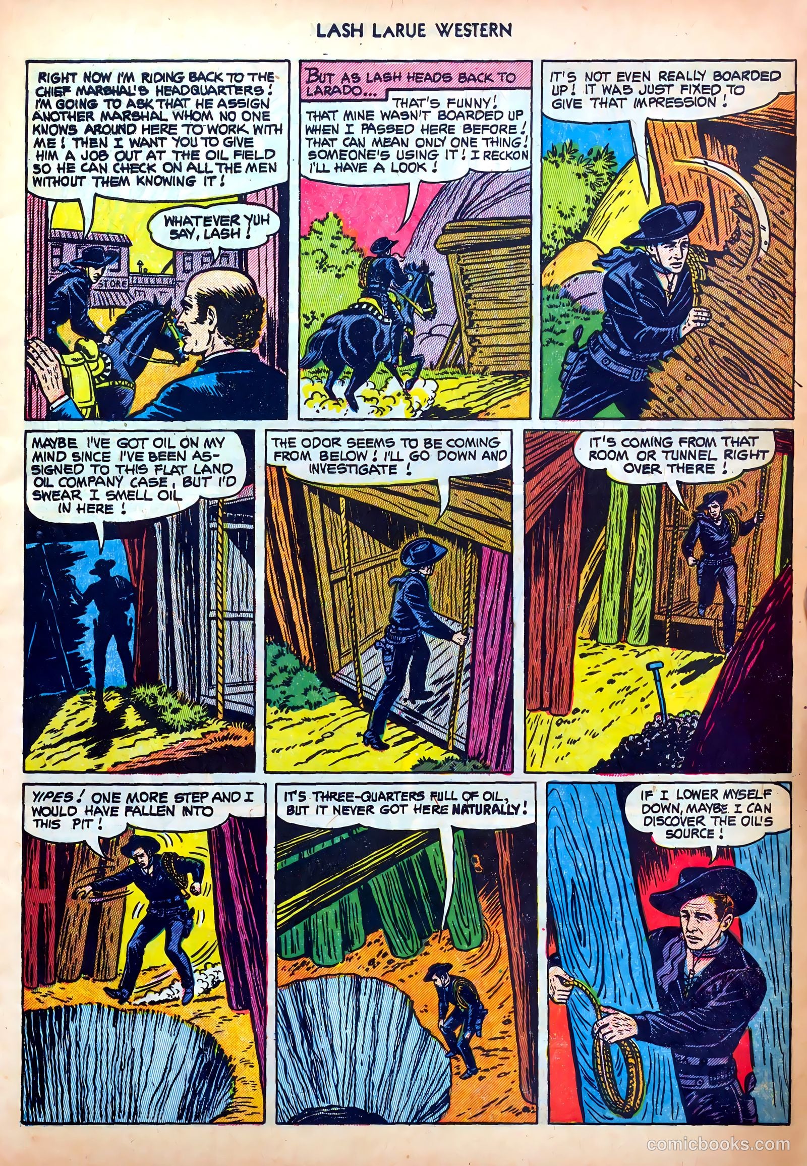 Lash LaRue Western #34 — page 5 of 36