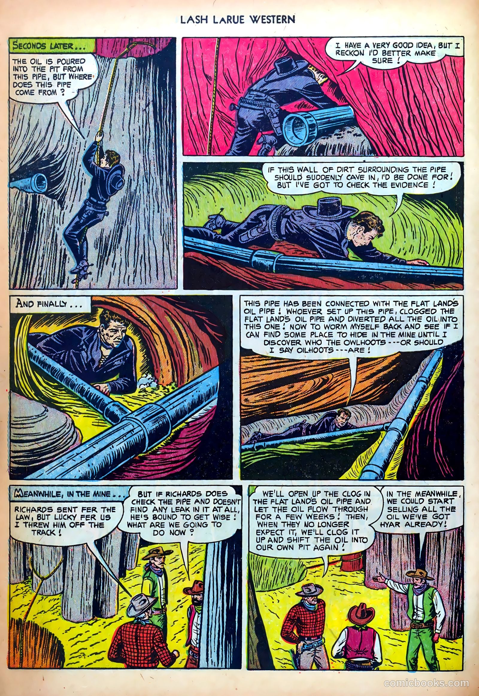 Lash LaRue Western #34 — page 6 of 36