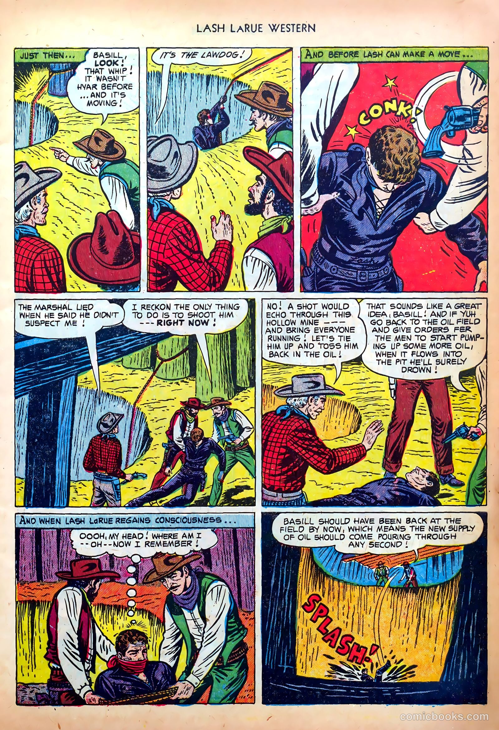 Lash LaRue Western #34 — page 7 of 36