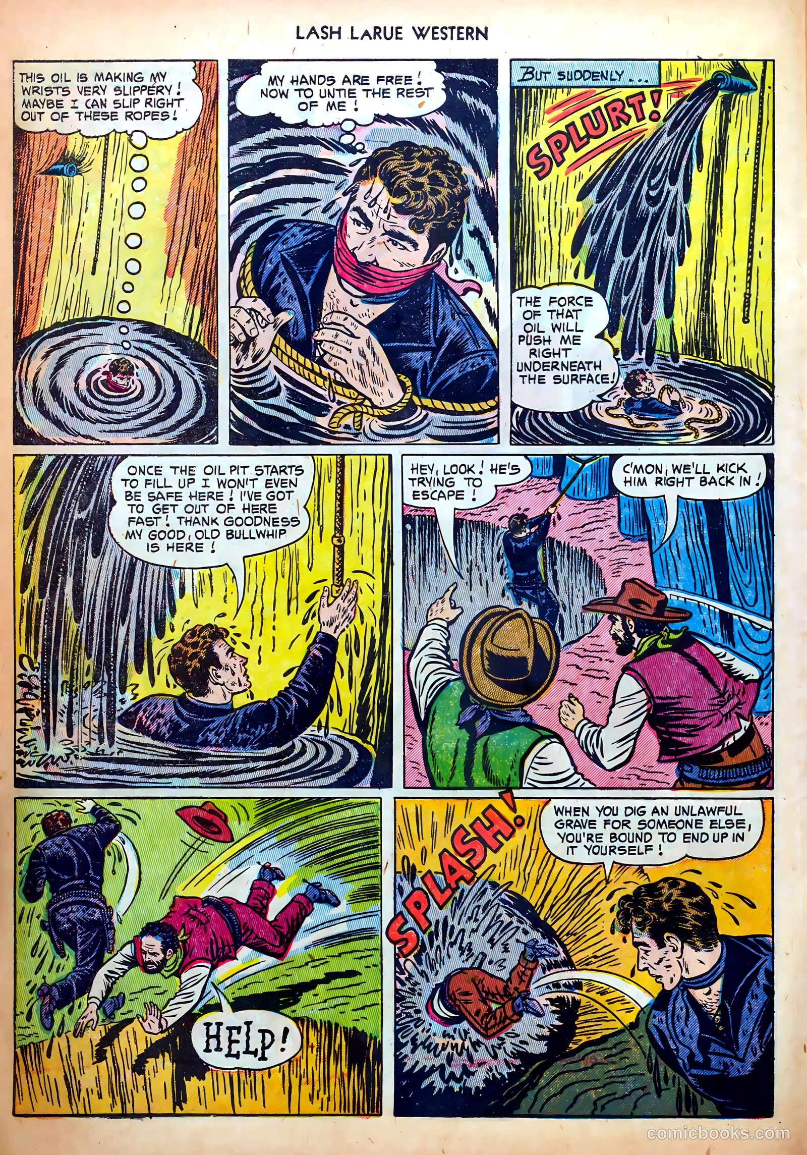 Lash LaRue Western #34 — page 8 of 36