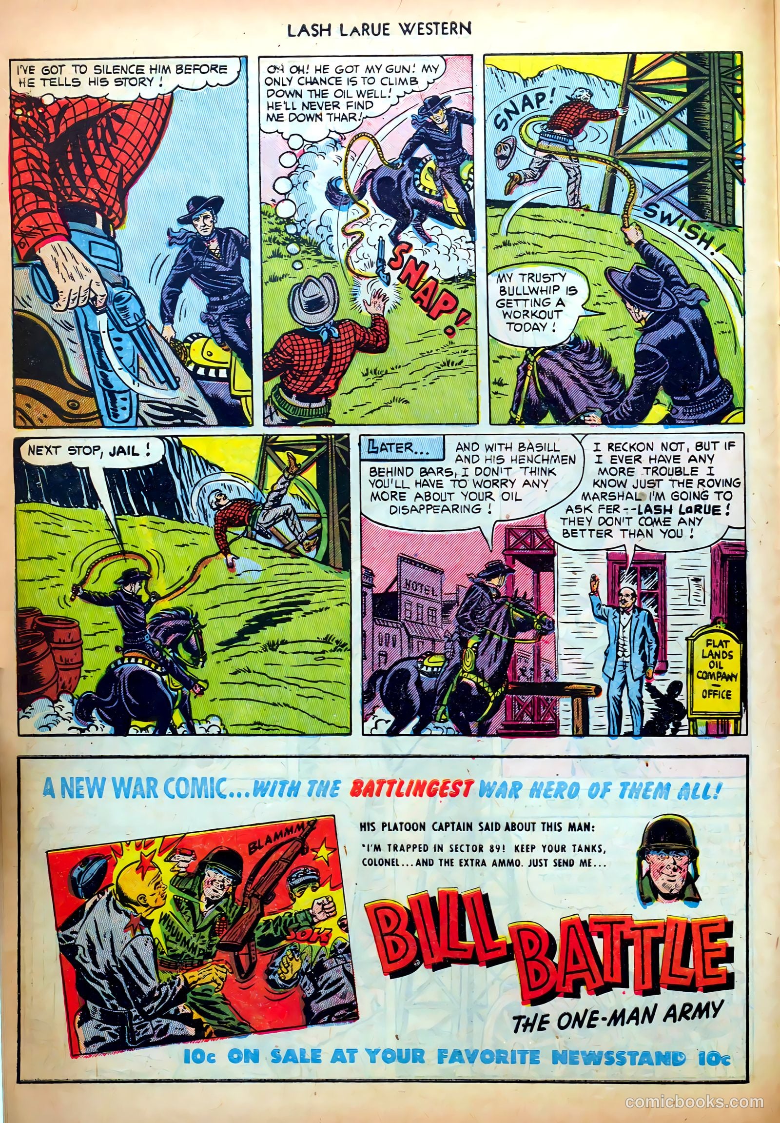 Lash LaRue Western #34 — page 10 of 36
