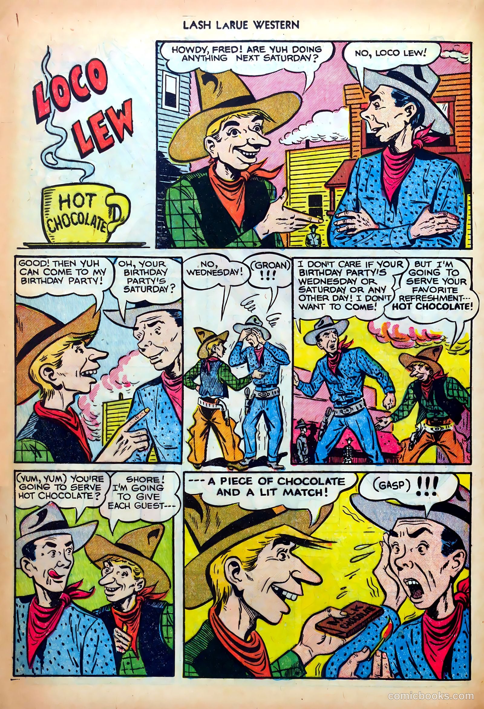Lash LaRue Western #34 — page 12 of 36