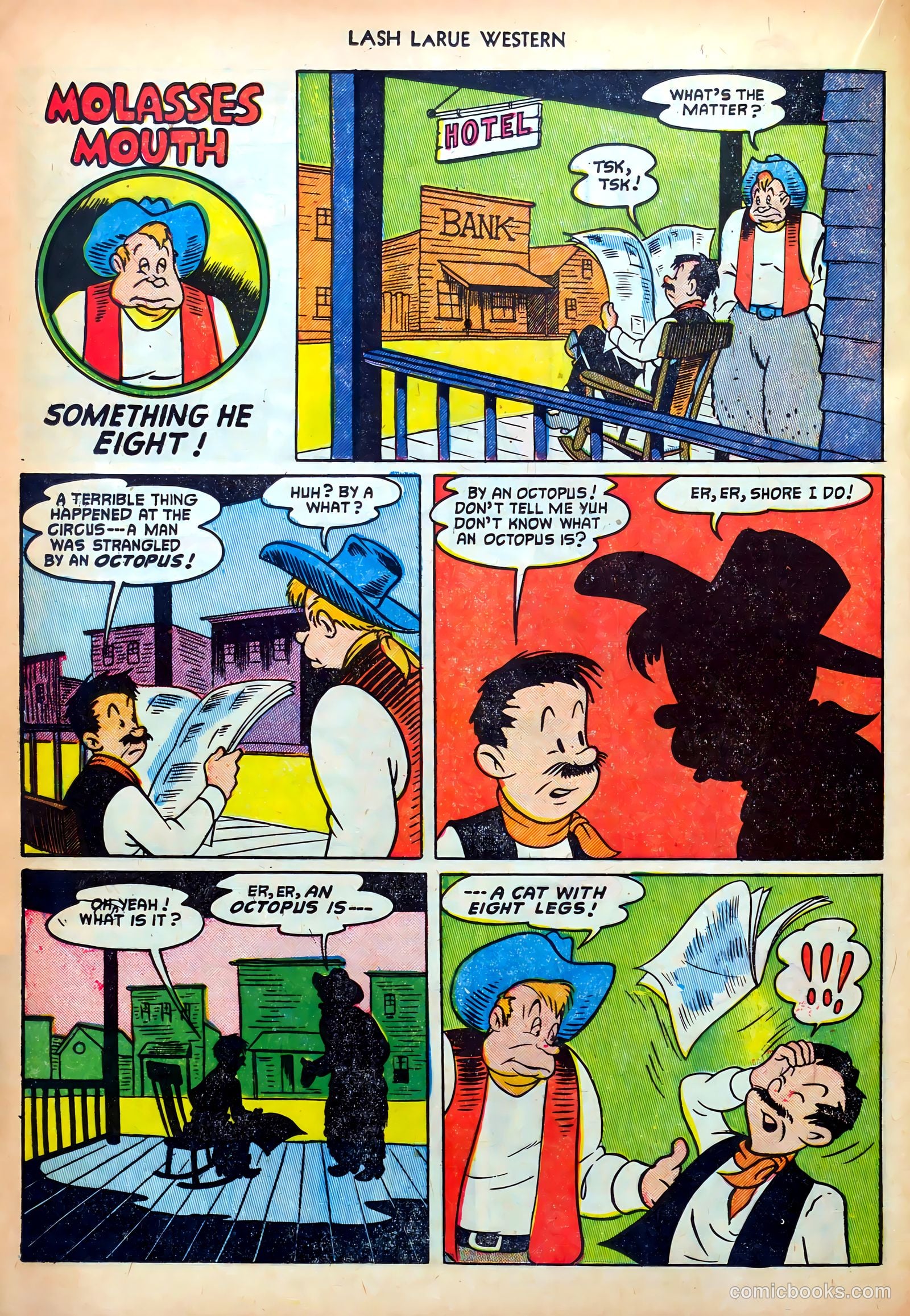 Lash LaRue Western #34 — page 24 of 36