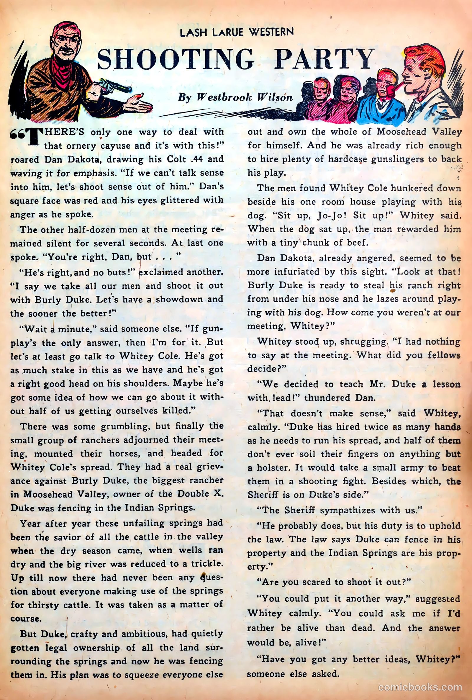 Lash LaRue Western #34 — page 25 of 36