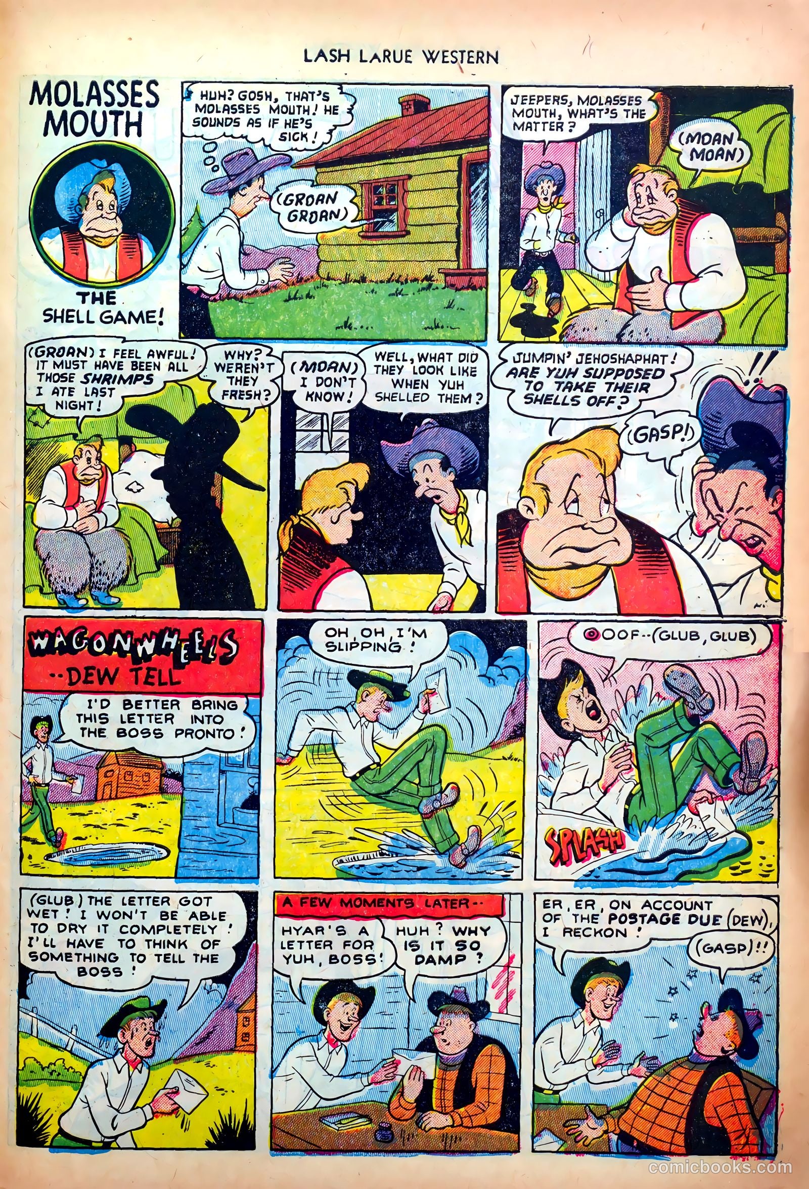 Lash LaRue Western #34 — page 27 of 36
