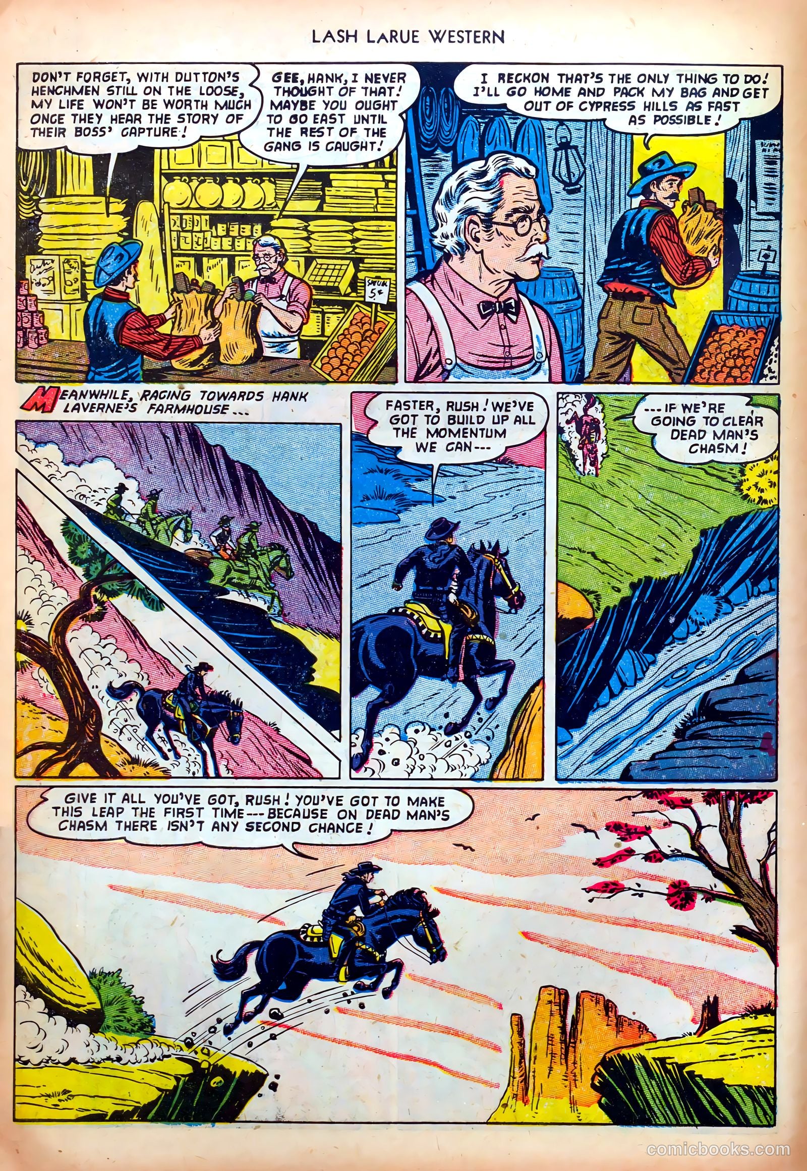 Lash LaRue Western #35 — page 6 of 36