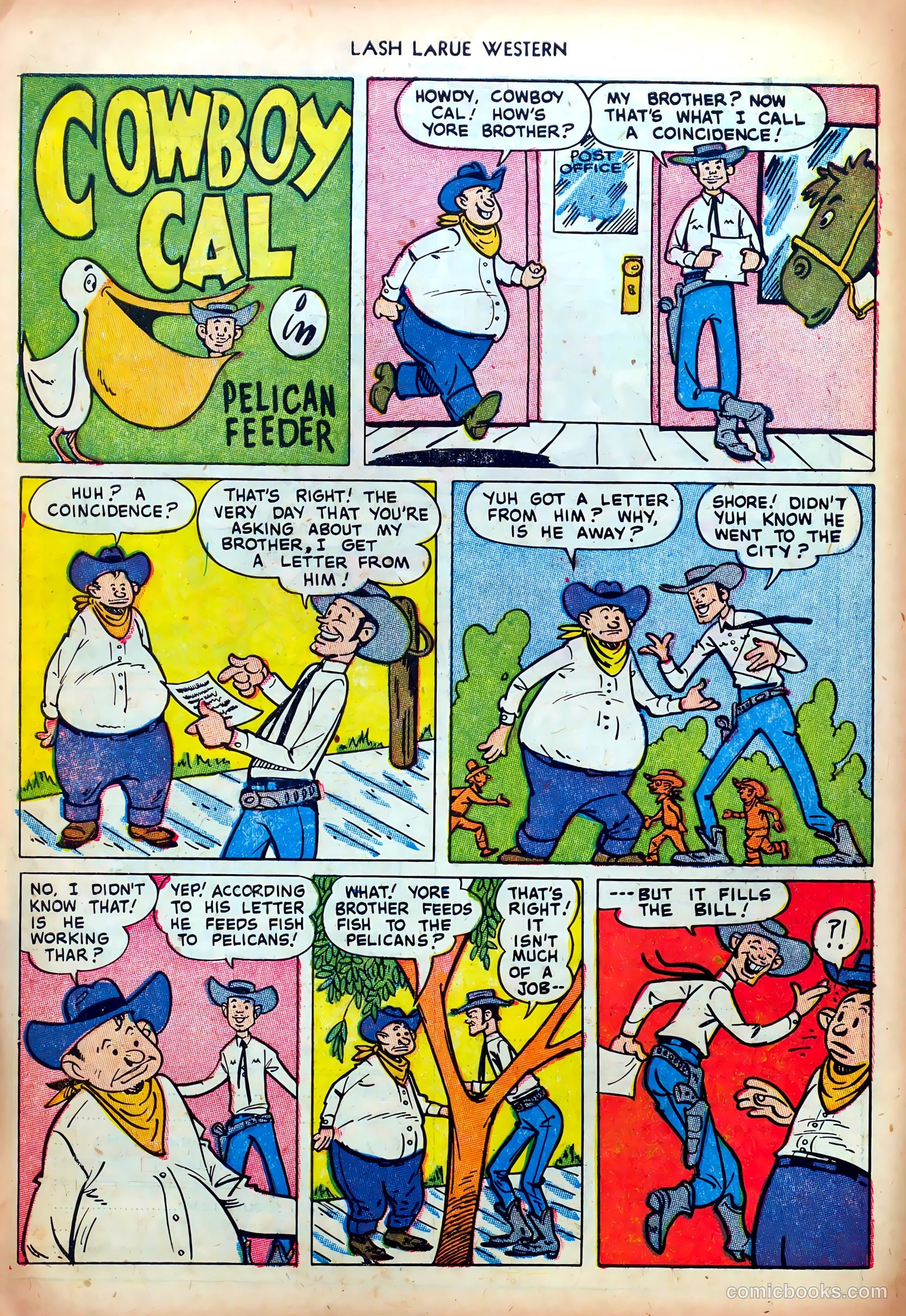 Lash LaRue Western #35 — page 10 of 36