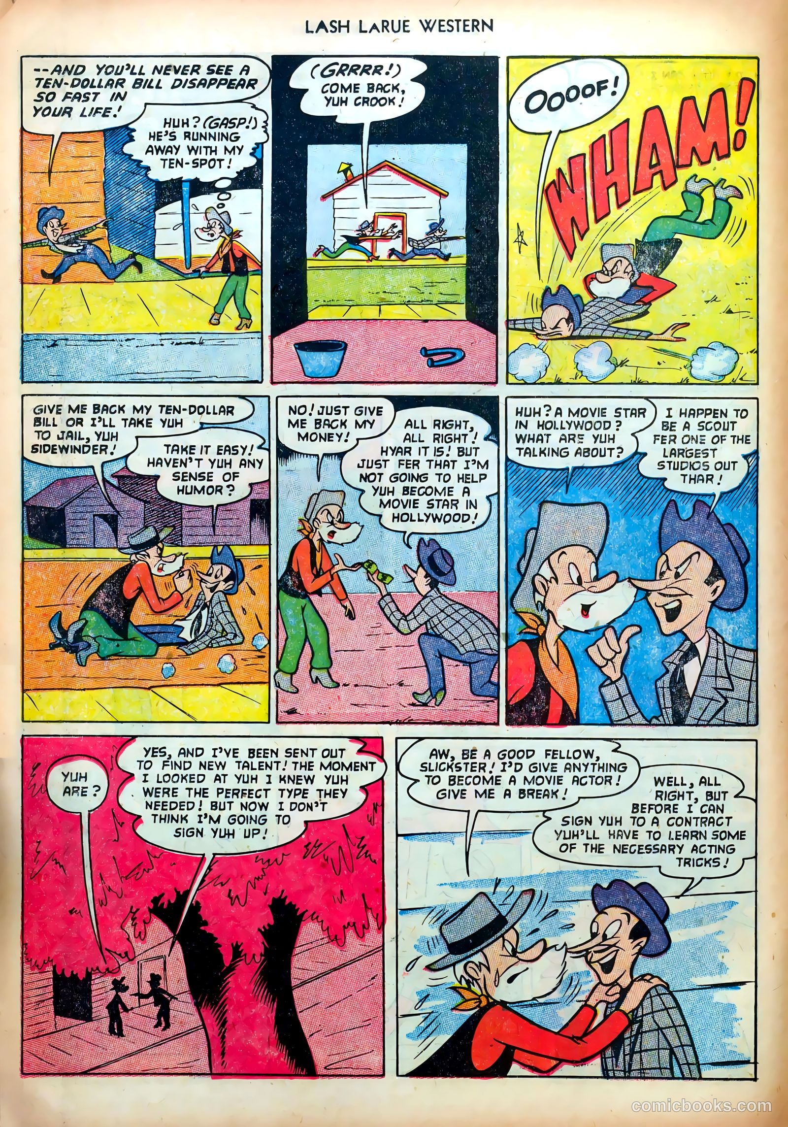 Lash LaRue Western #35 — page 14 of 36