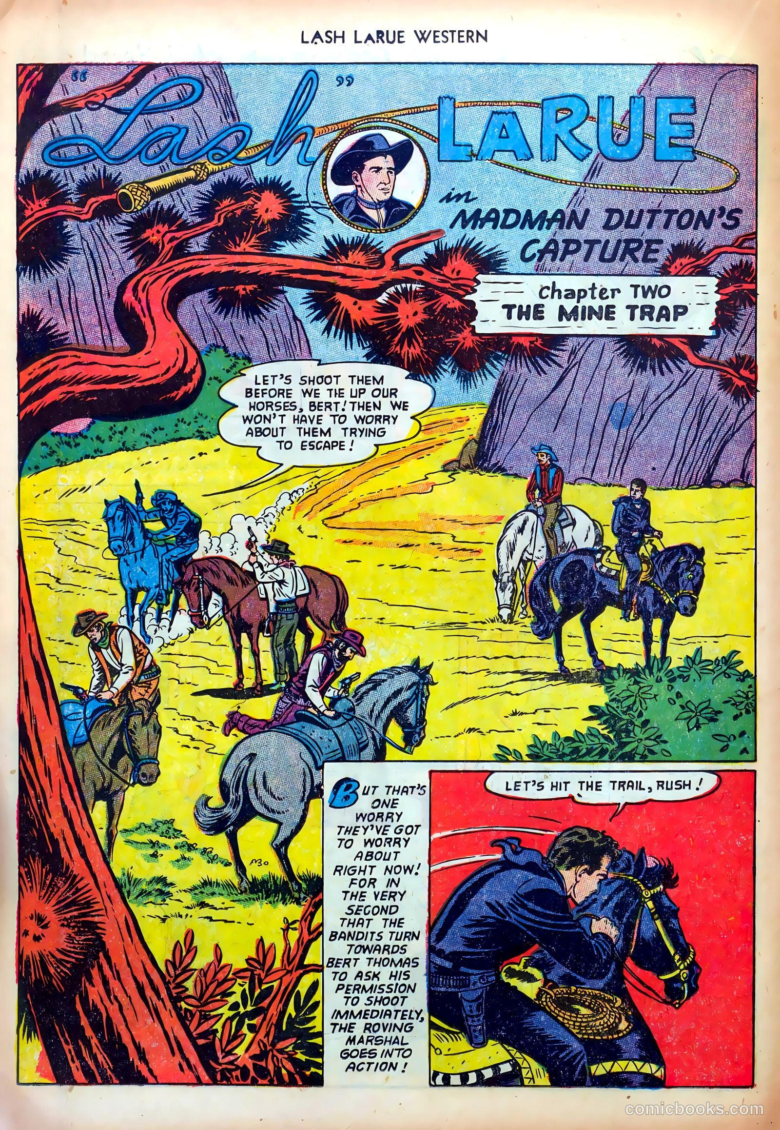 Lash LaRue Western #35 — page 18 of 36