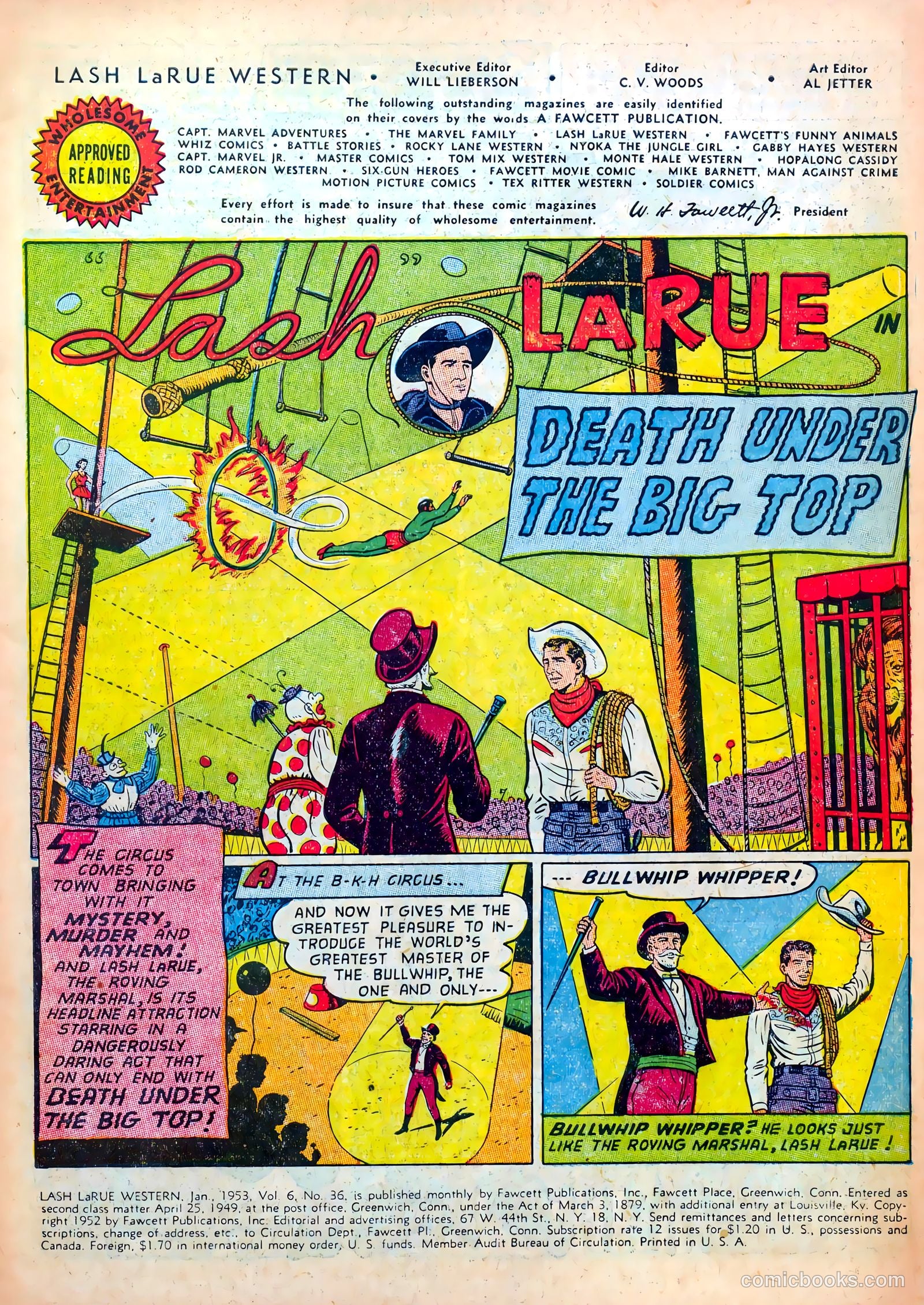 Lash LaRue Western #36 — page 3 of 36