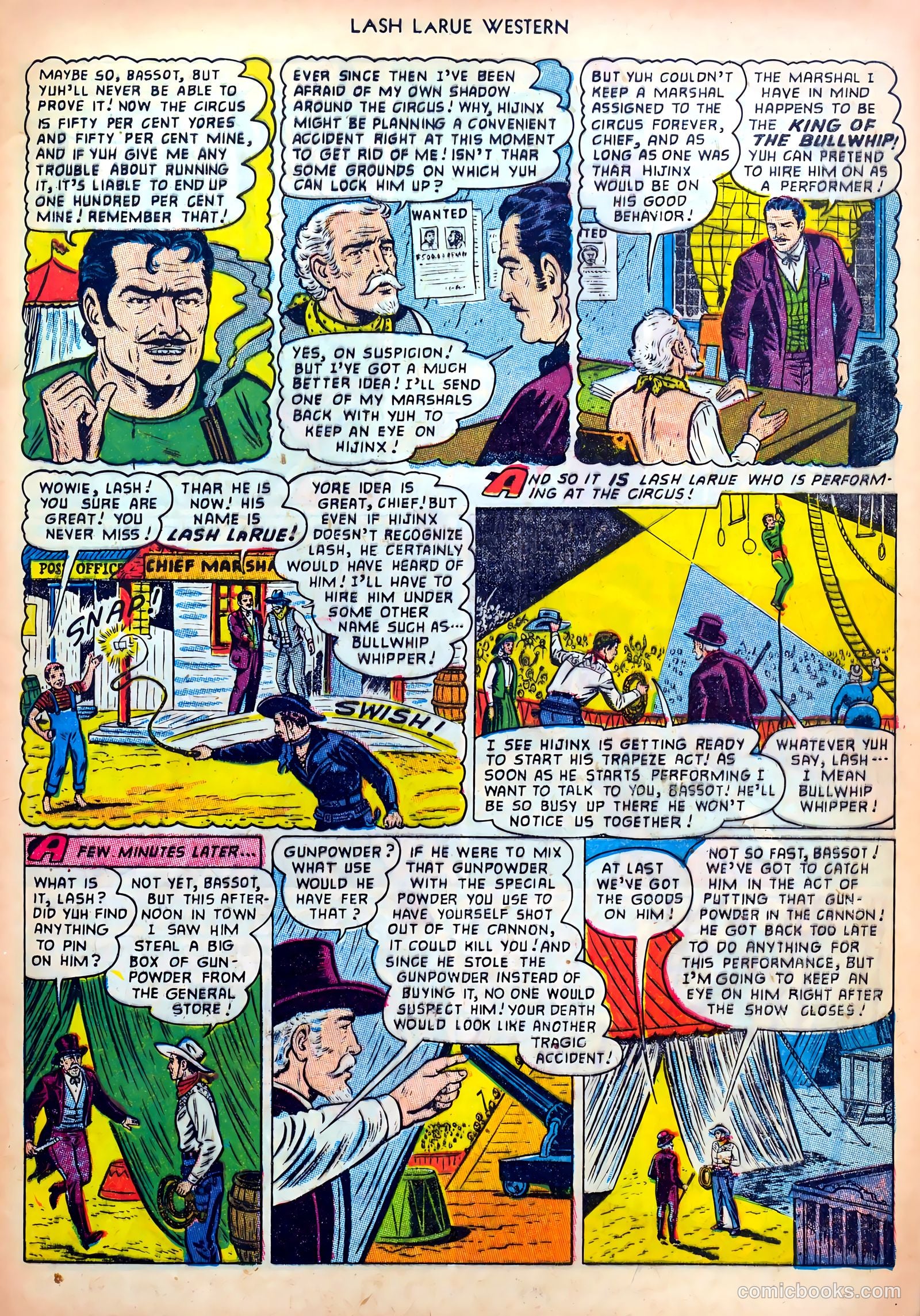 Lash LaRue Western #36 — page 5 of 36