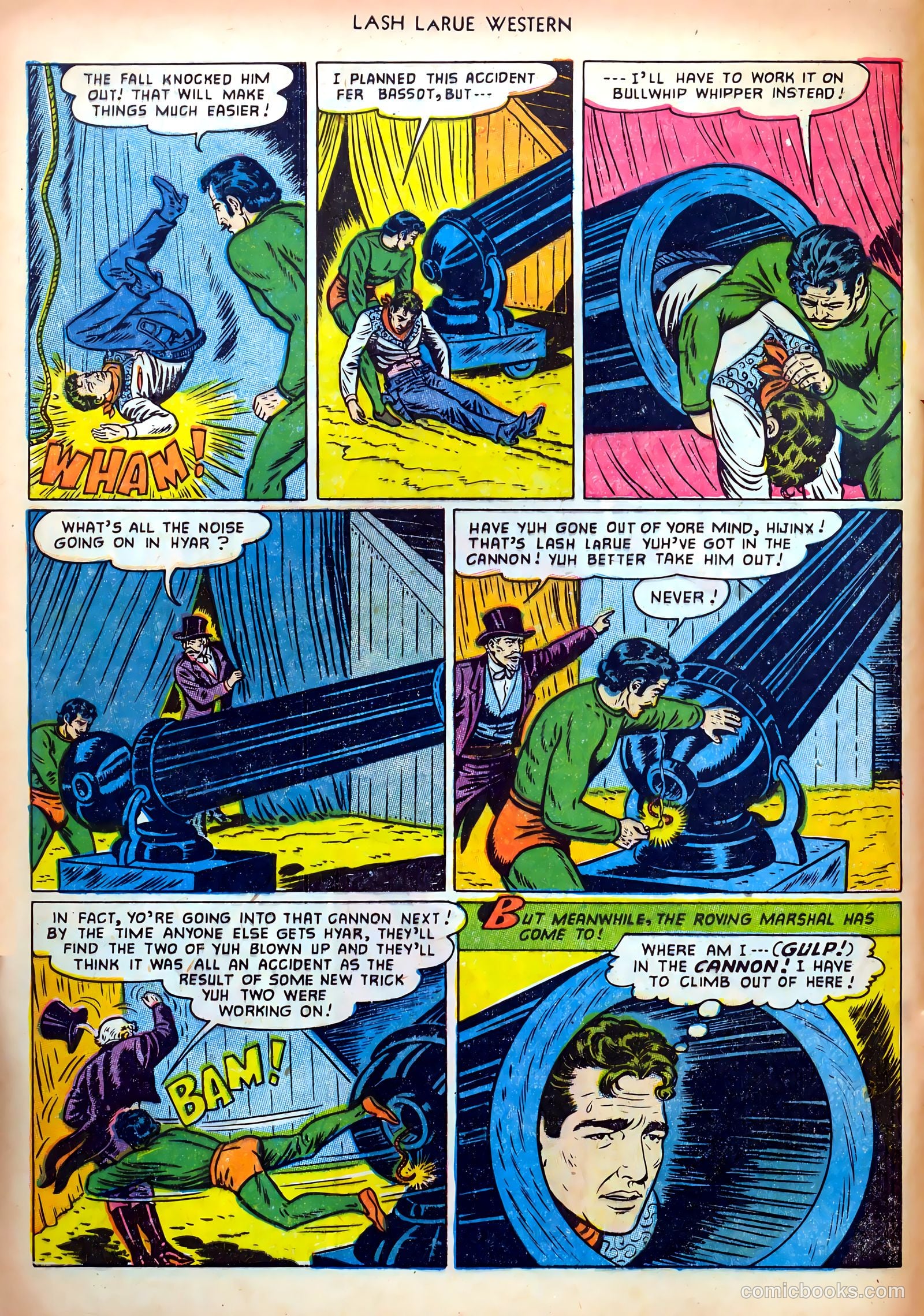 Lash LaRue Western #36 — page 8 of 36