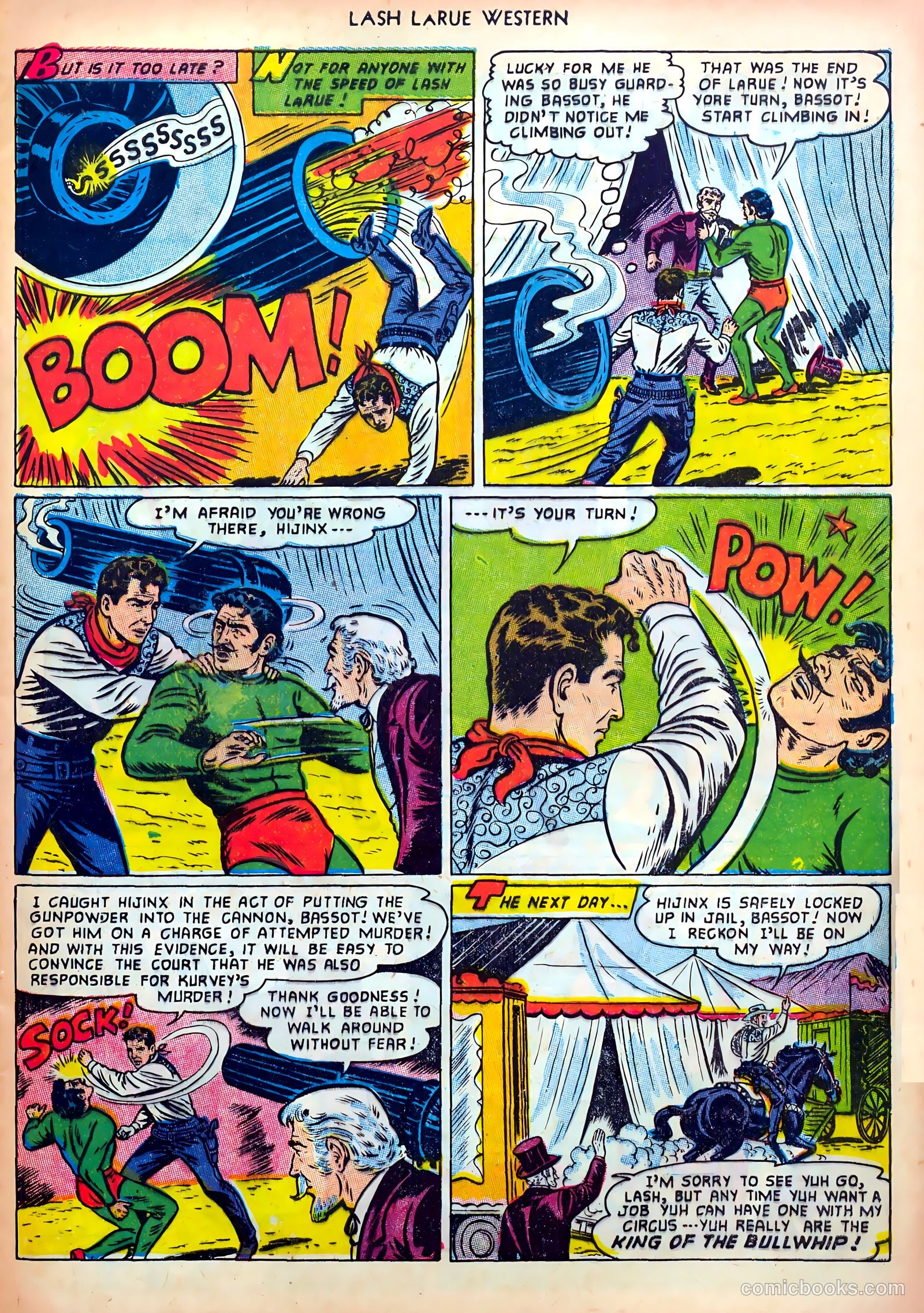 Lash LaRue Western #36 — page 9 of 36