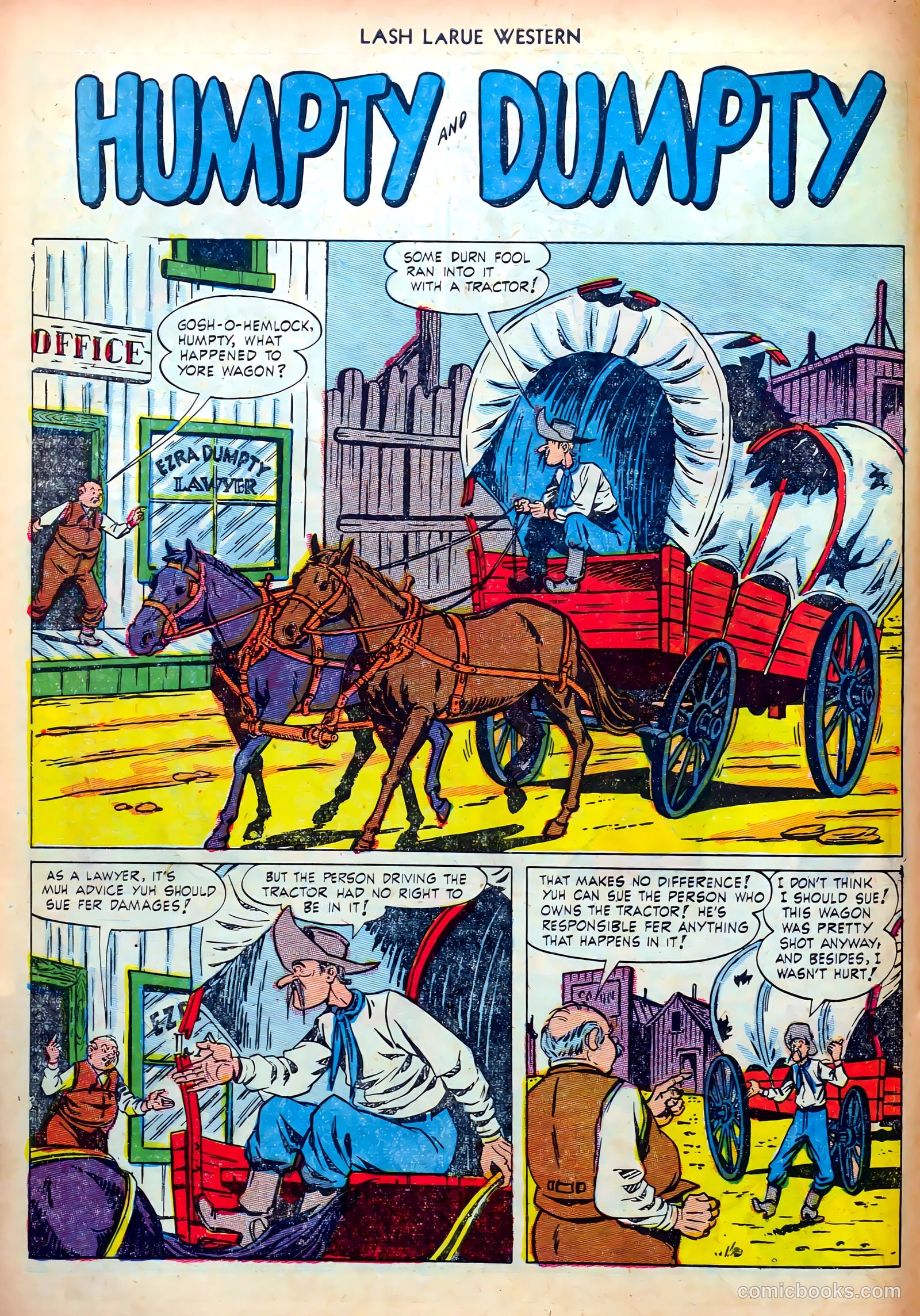 Lash LaRue Western #36 — page 10 of 36