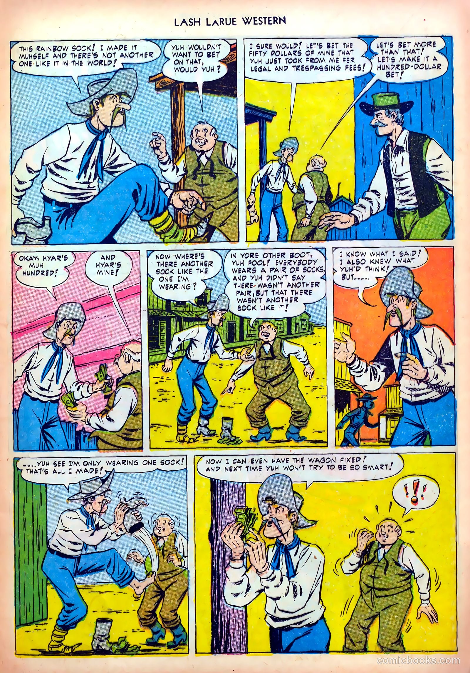Lash LaRue Western #36 — page 13 of 36