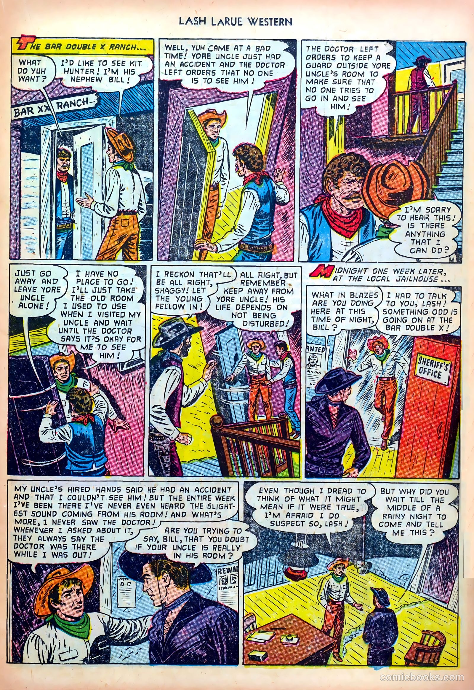 Lash LaRue Western #36 — page 15 of 36