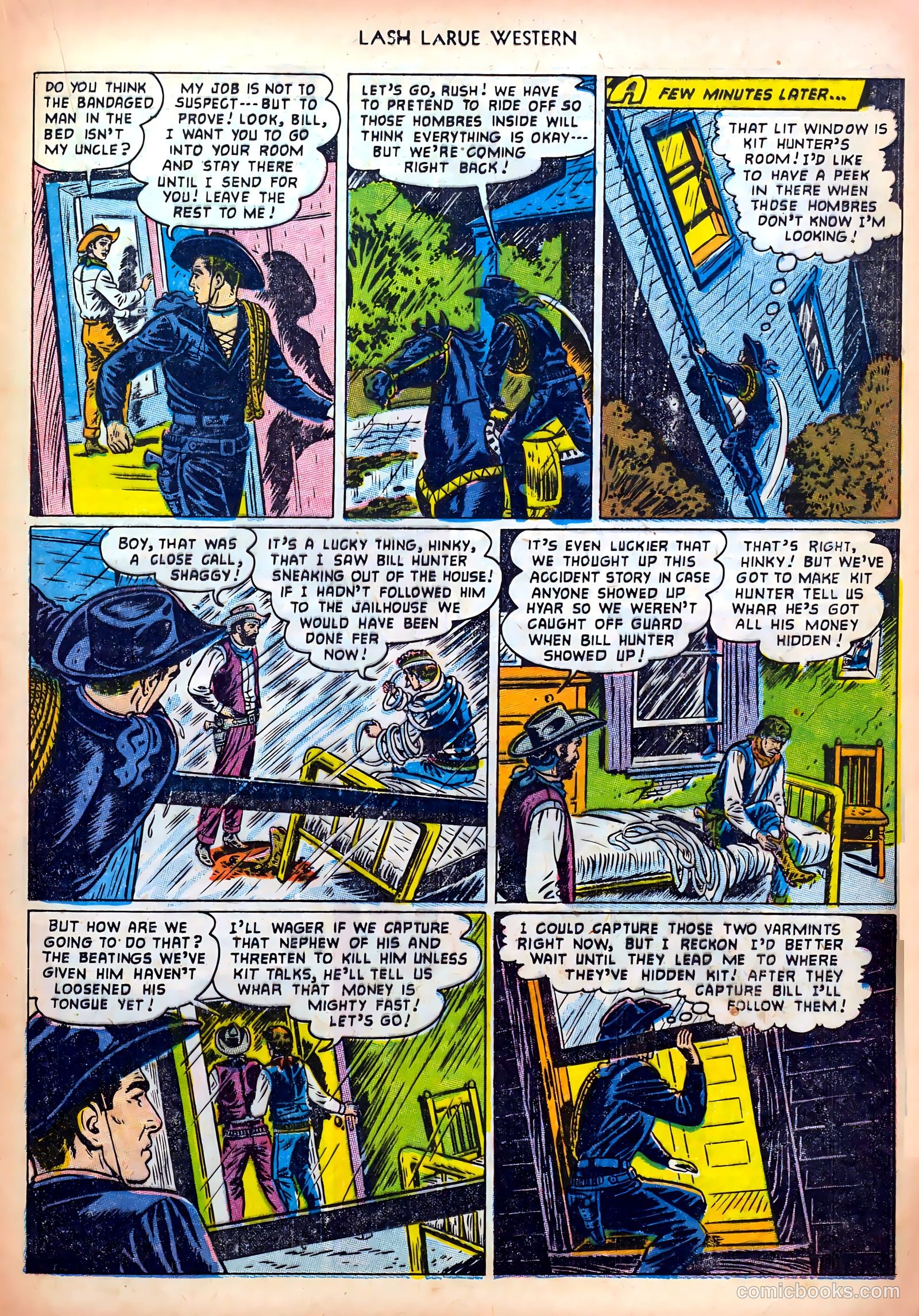 Lash LaRue Western #36 — page 17 of 36