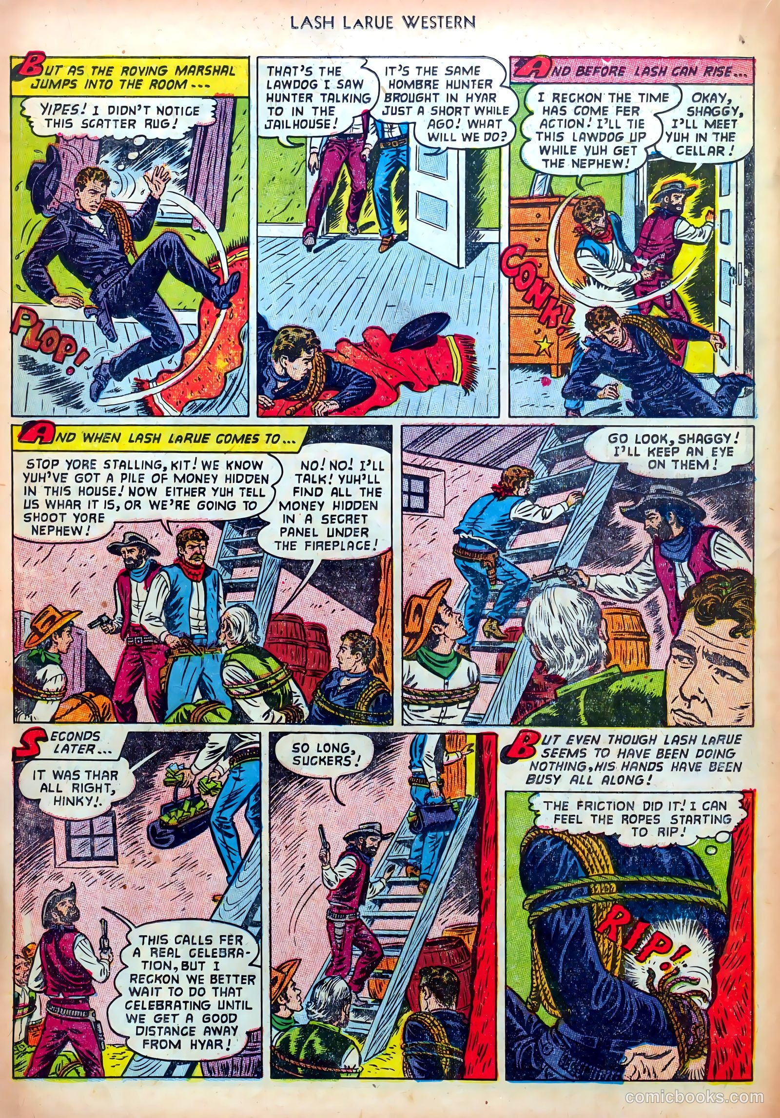 Lash LaRue Western #36 — page 18 of 36