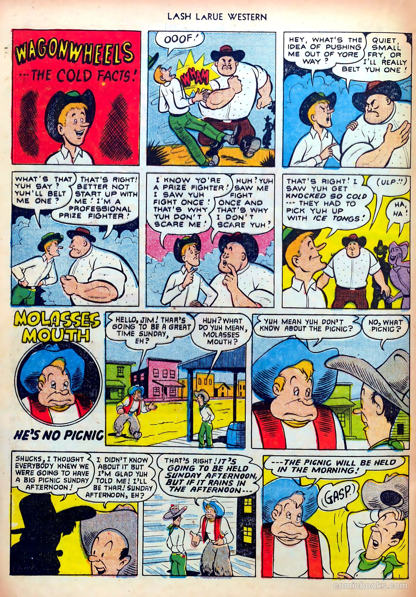 Lash LaRue Western #36 — page 20 of 36