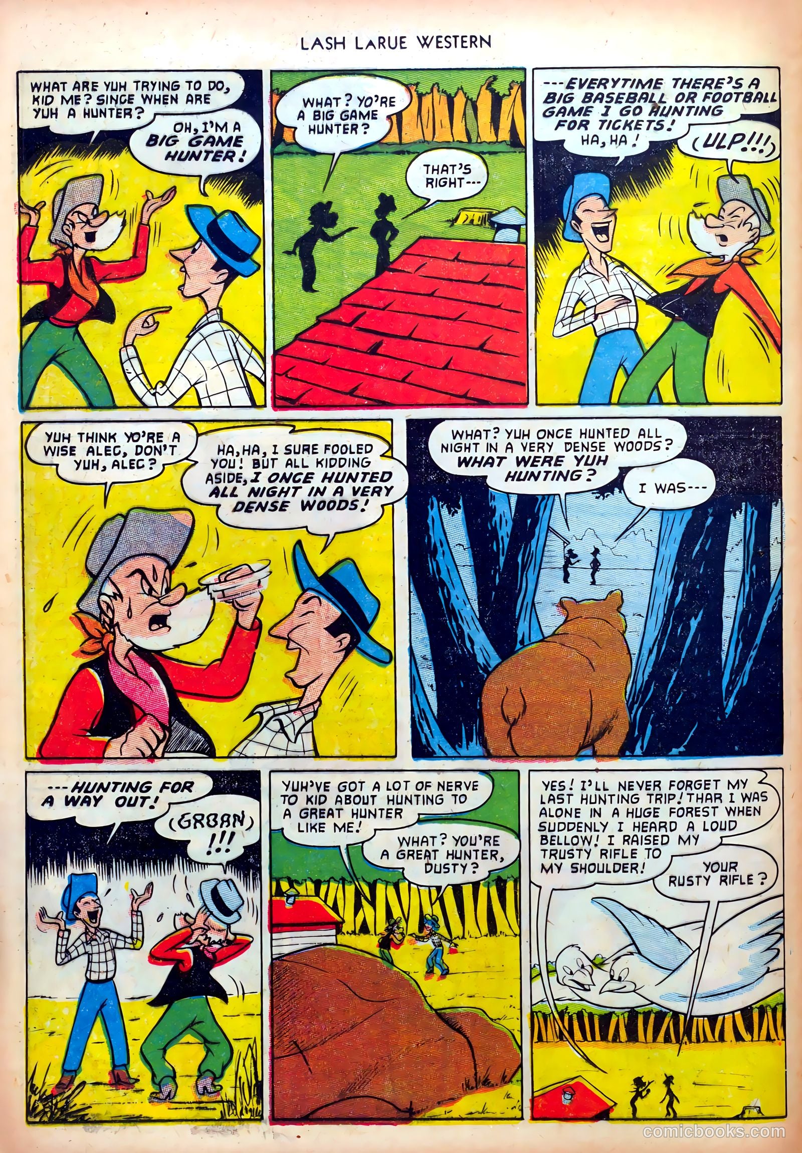 Lash LaRue Western #36 — page 24 of 36