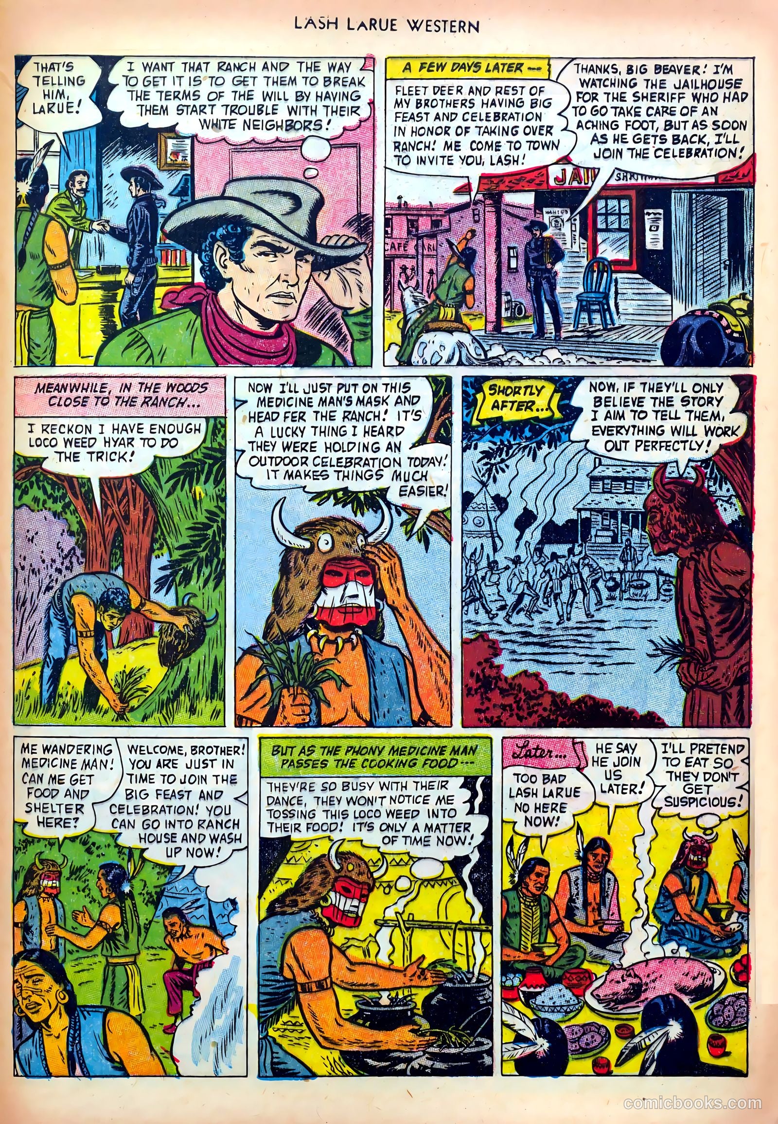 Lash LaRue Western #36 — page 29 of 36